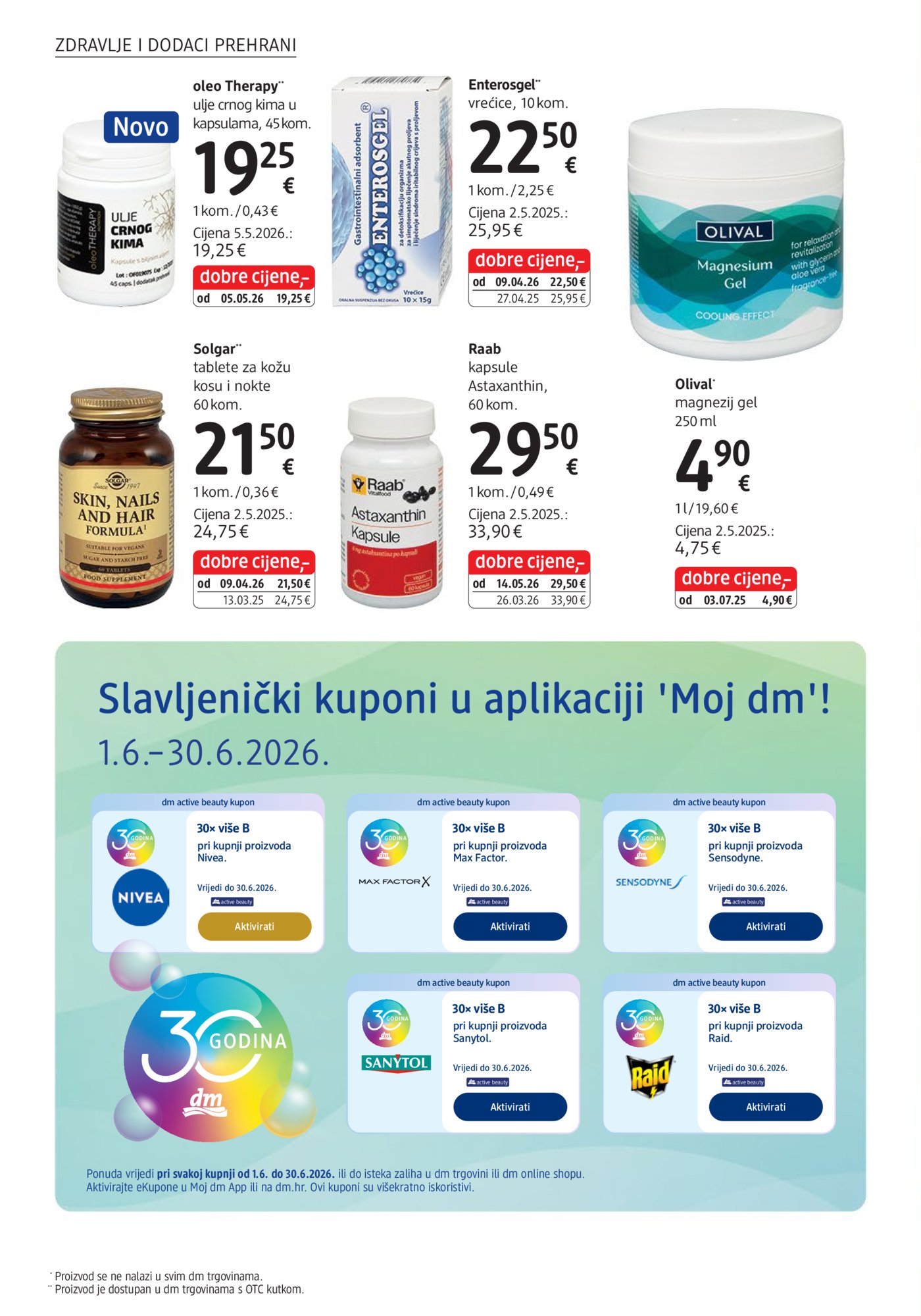 dm katalog Akcija 01.06. - 15.06.2026.