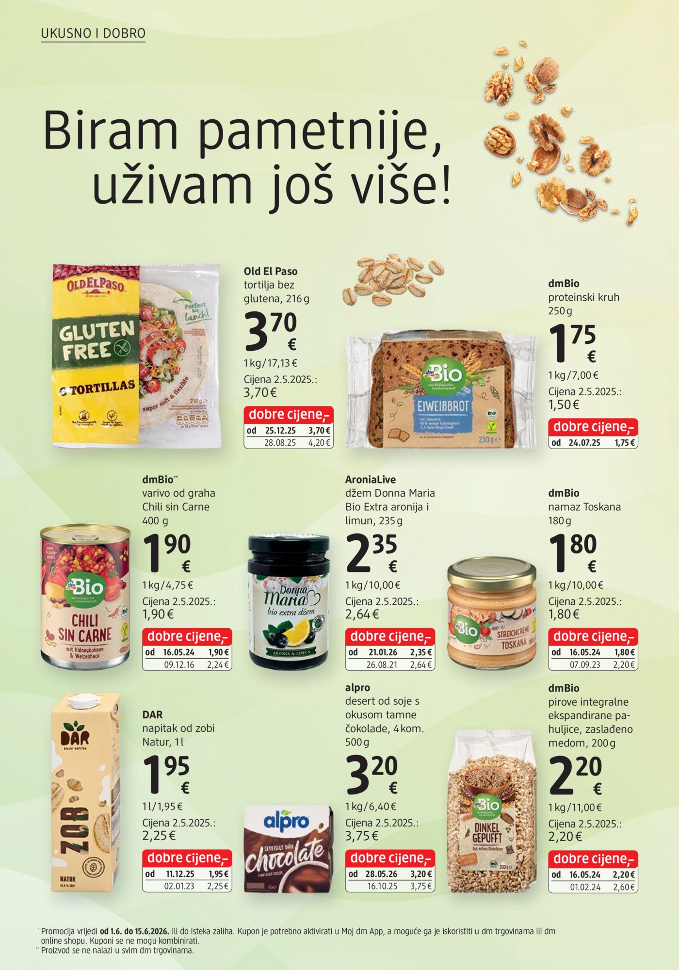 dm katalog Akcija 01.06. - 15.06.2026.