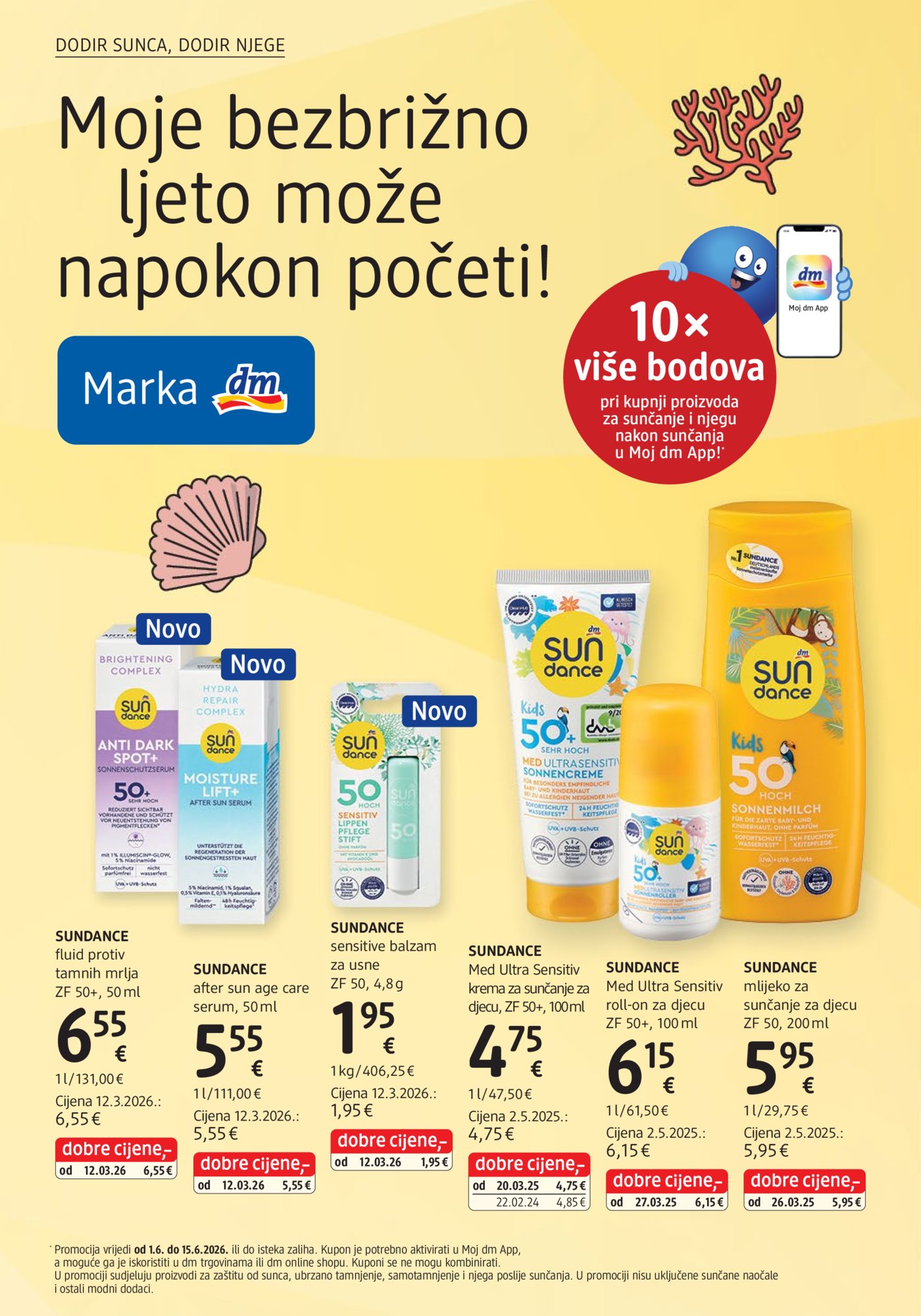 dm katalog Akcija 01.06. - 15.06.2026.