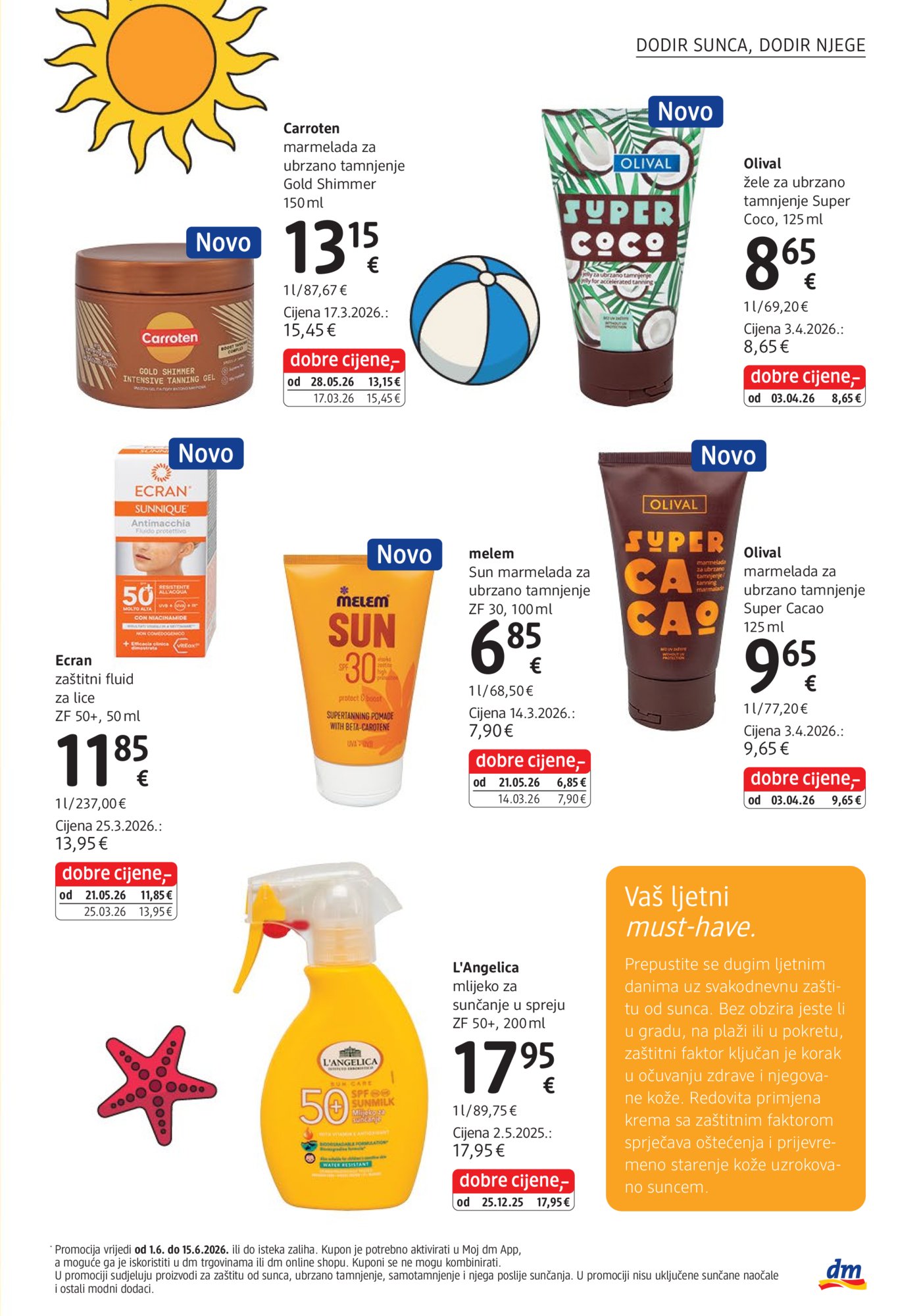 dm katalog Akcija 01.06. - 15.06.2026.