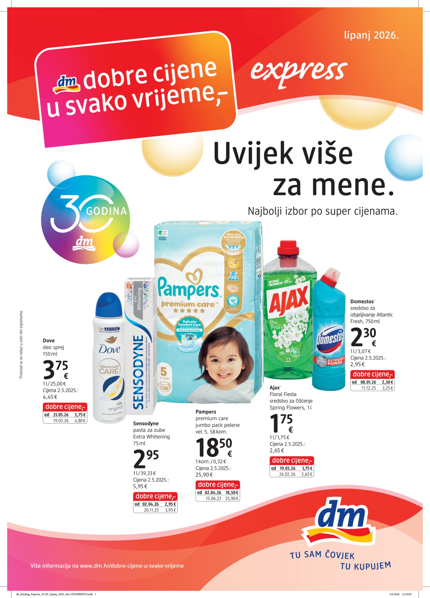 dm katalog Akcija 16.06. - 30.06.2026.