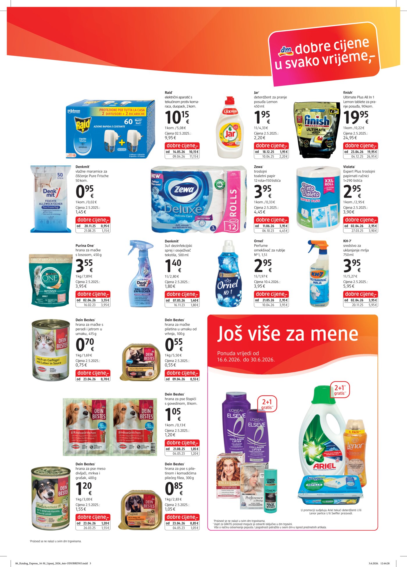 dm katalog Akcija 16.06. - 30.06.2026.
