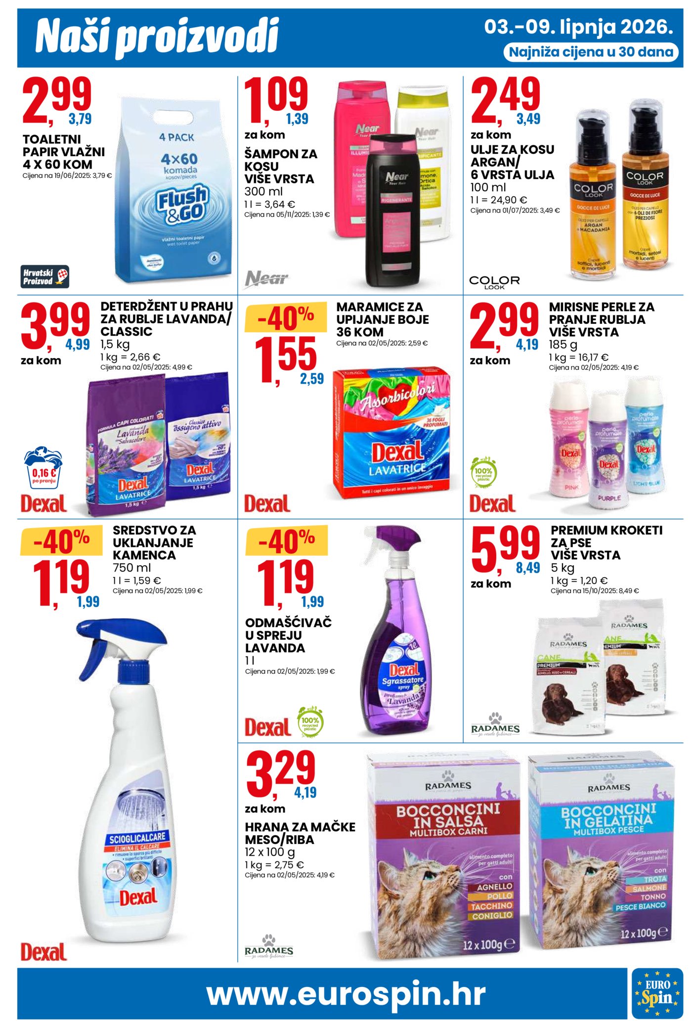 Eurospin katalog Akcija 03.06.-09.06.2026.