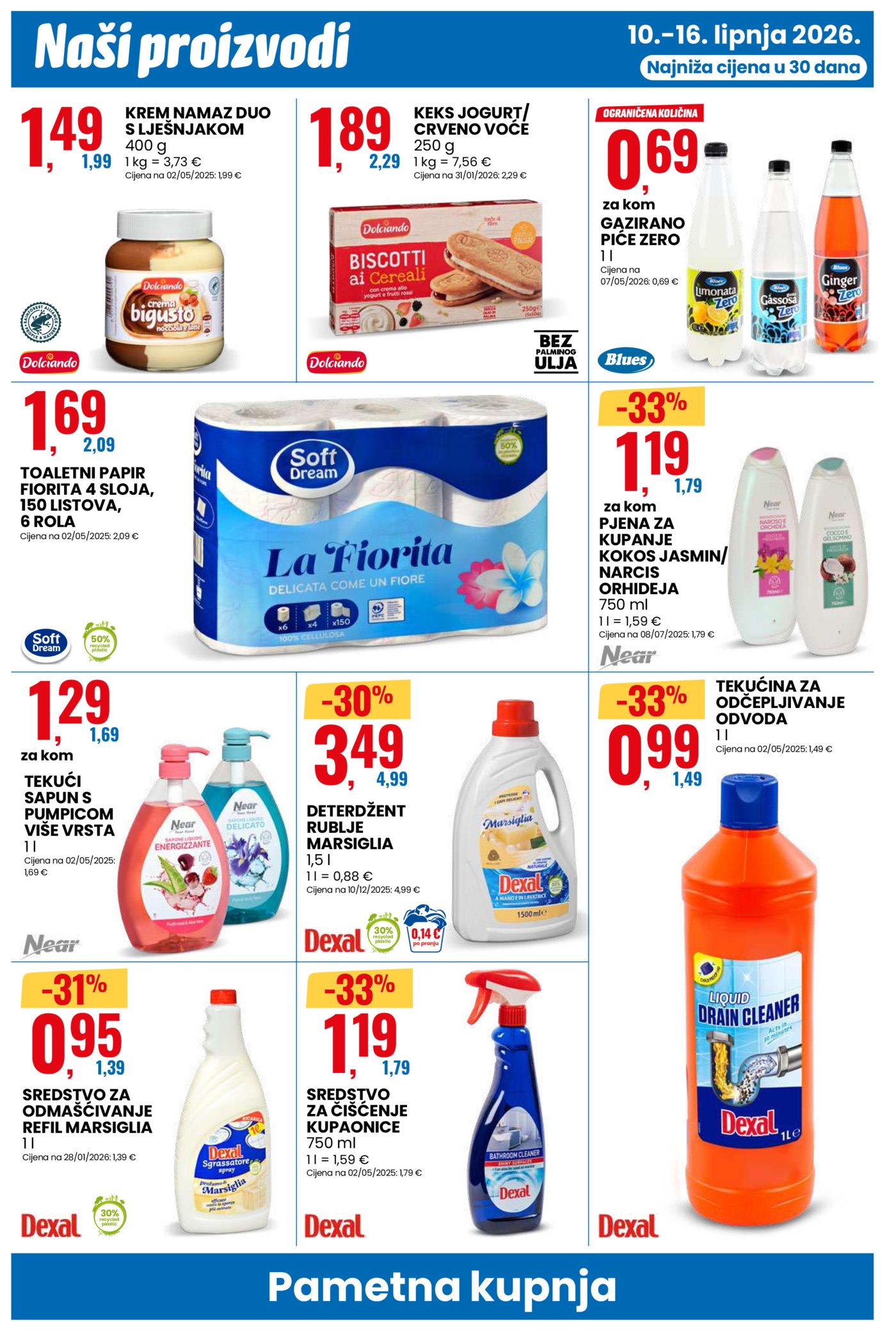 Eurospin katalog Pametna kupnja 10.06. - 16.06.2026.