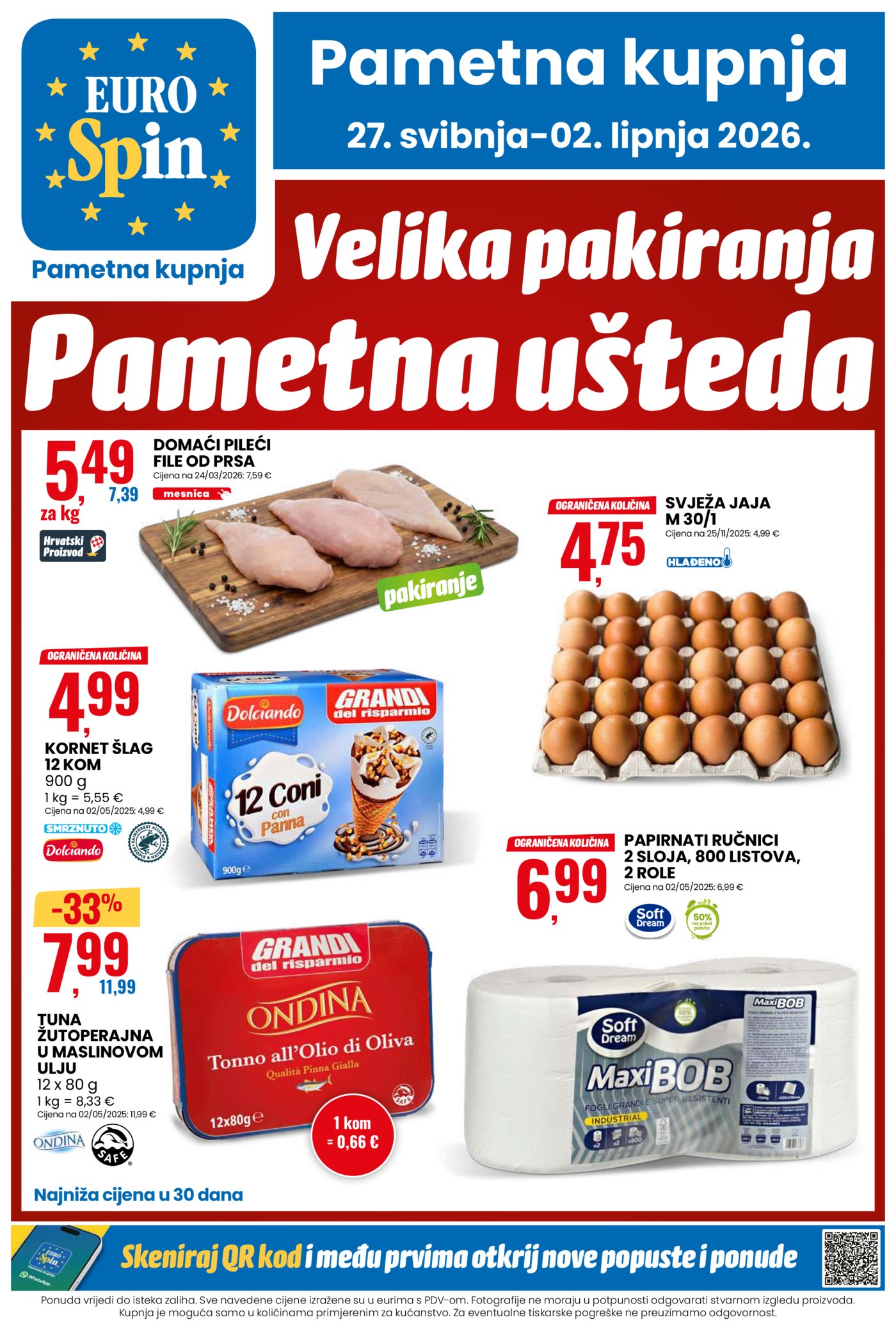 Eurospin katalog Pametna kupnja 27.05. - 02.06.2026.