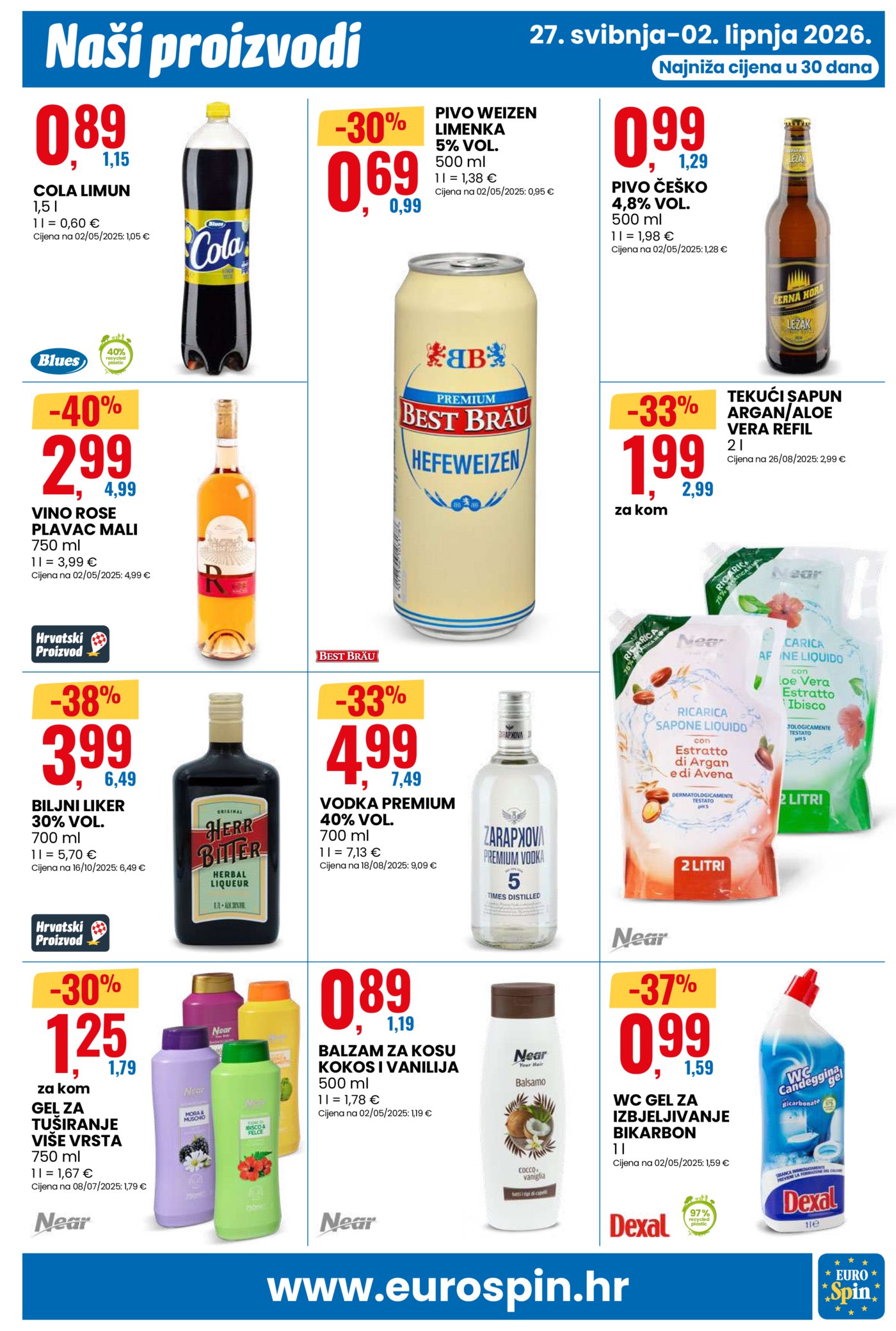 Eurospin katalog Pametna kupnja 27.05. - 02.06.2026.