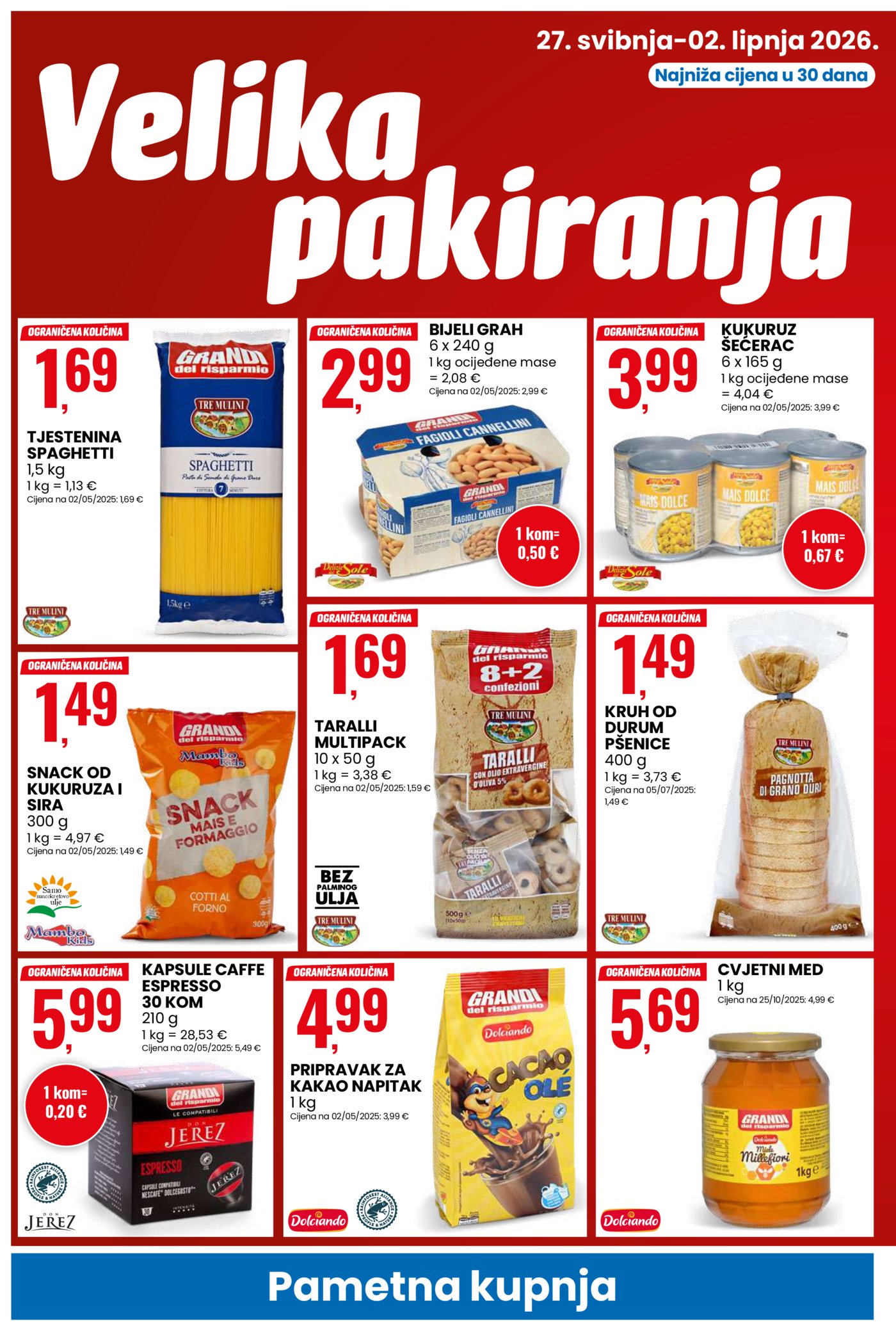 Eurospin katalog Pametna kupnja 27.05. - 02.06.2026.