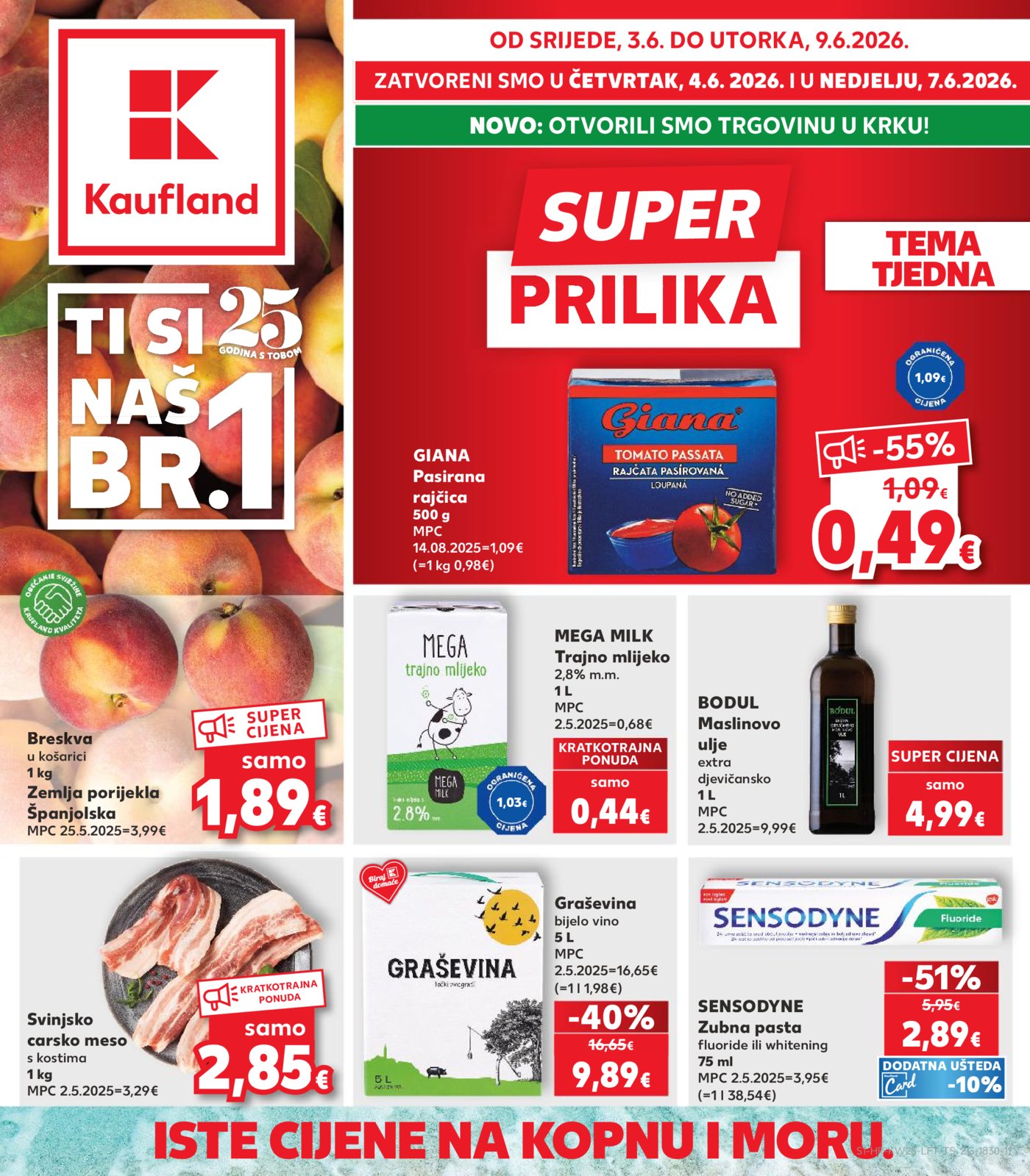 Kaufland katalog Akcija 03.06. - 09.06.2026.