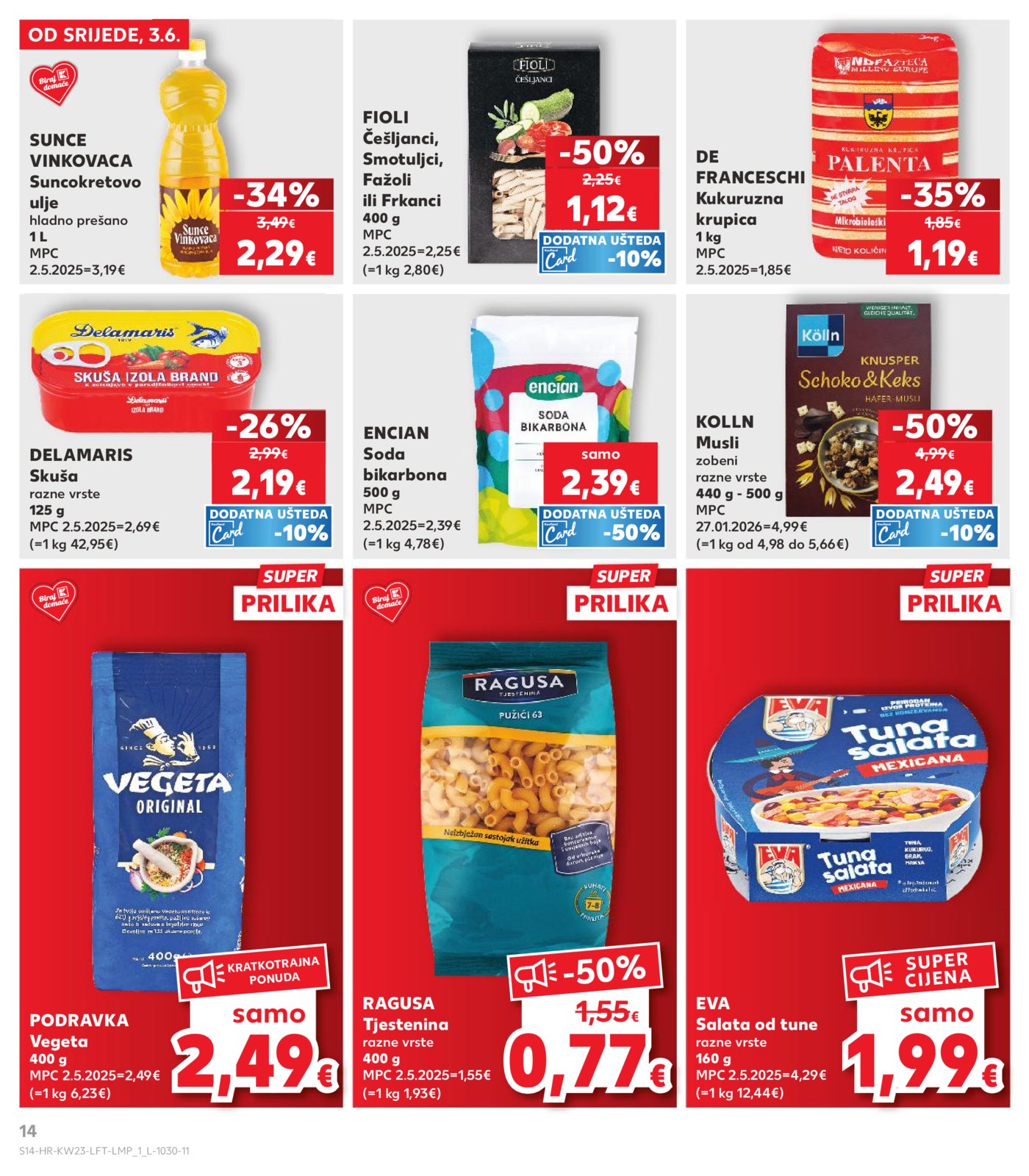 Kaufland katalog Akcija 03.06. - 09.06.2026.
