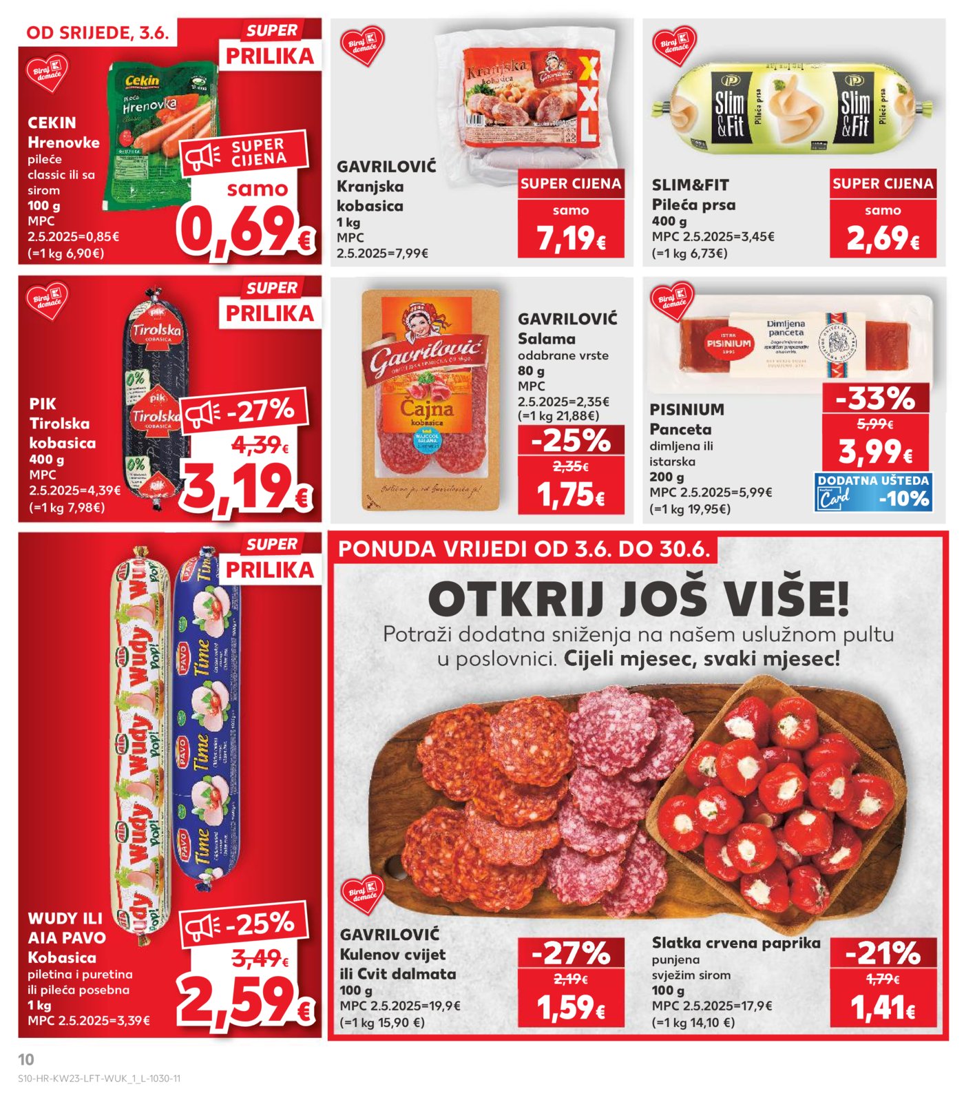 Kaufland katalog Akcija 03.06. - 09.06.2026.
