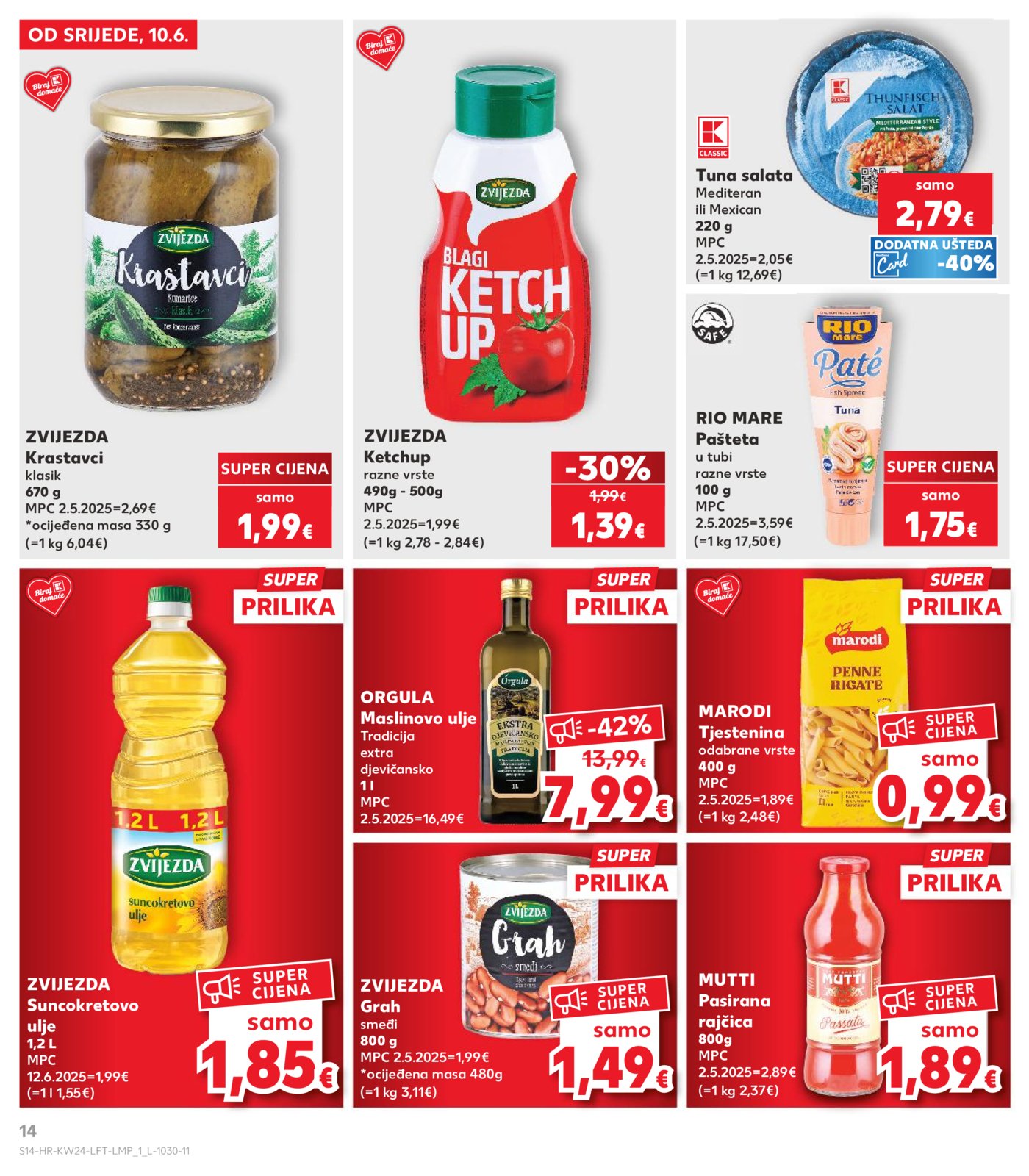Kaufland katalog Akcija 10.06.-16.06.2026.