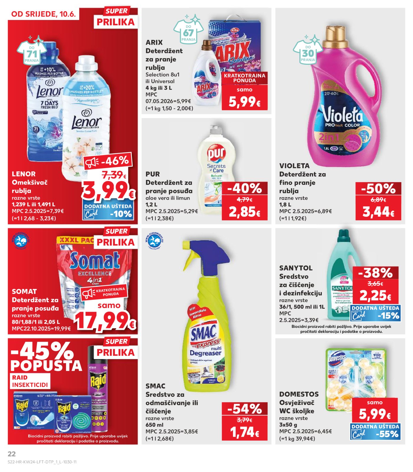 Kaufland katalog Akcija 10.06.-16.06.2026.