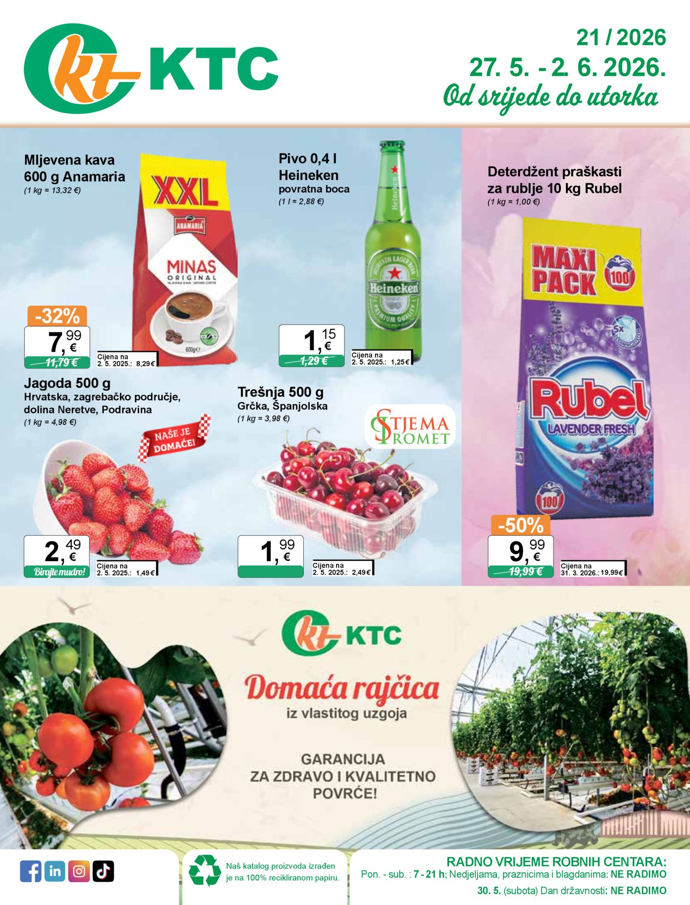 KTC katalog Široka potrošnja 27.05. - 02.06.2026.