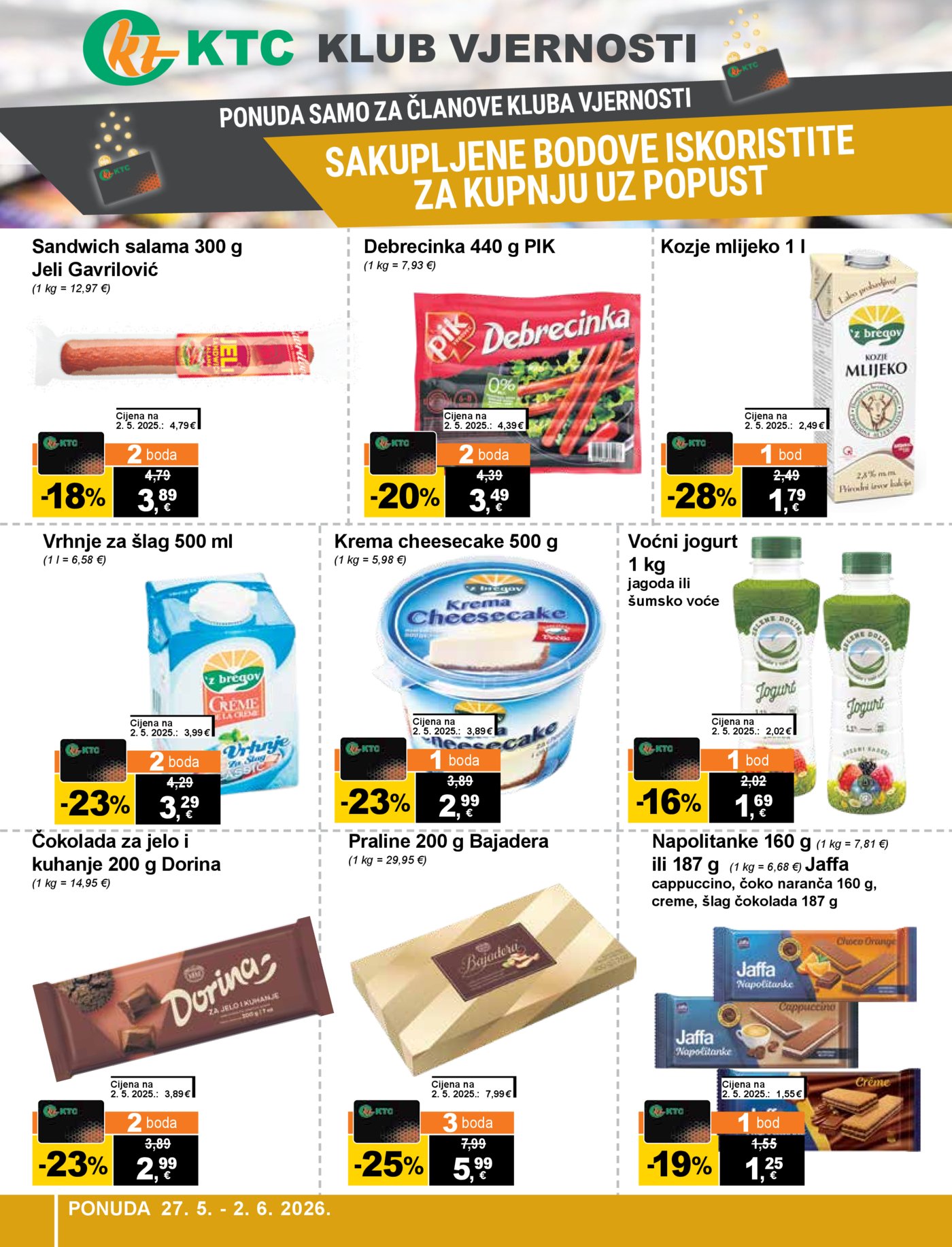 KTC katalog Široka potrošnja 27.05. - 02.06.2026.