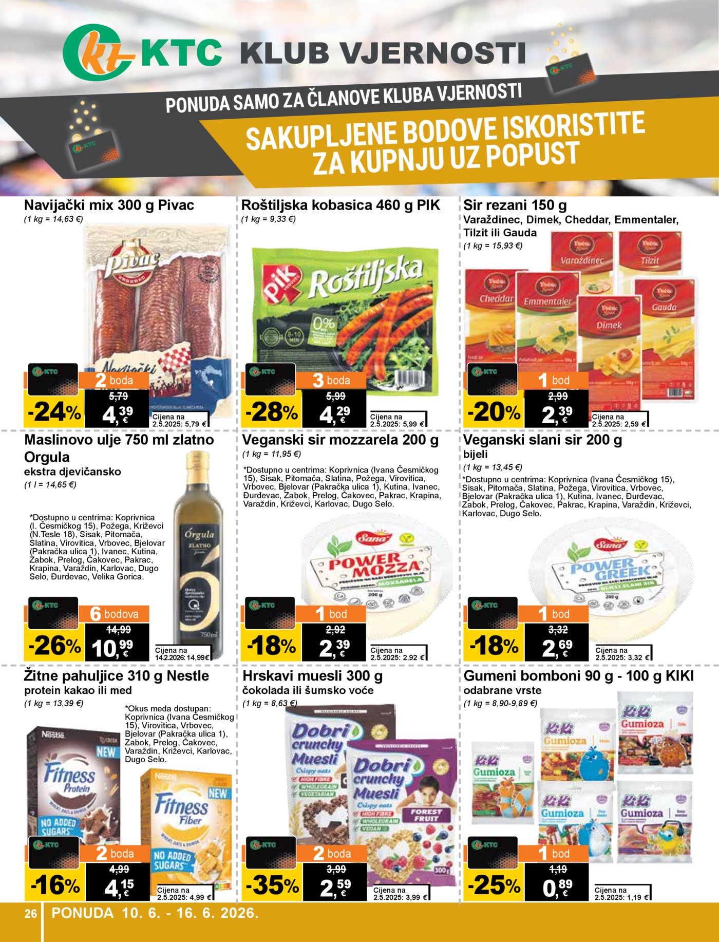 KTC katalog Široke potrošnje 10.06. - 16.06.2026.