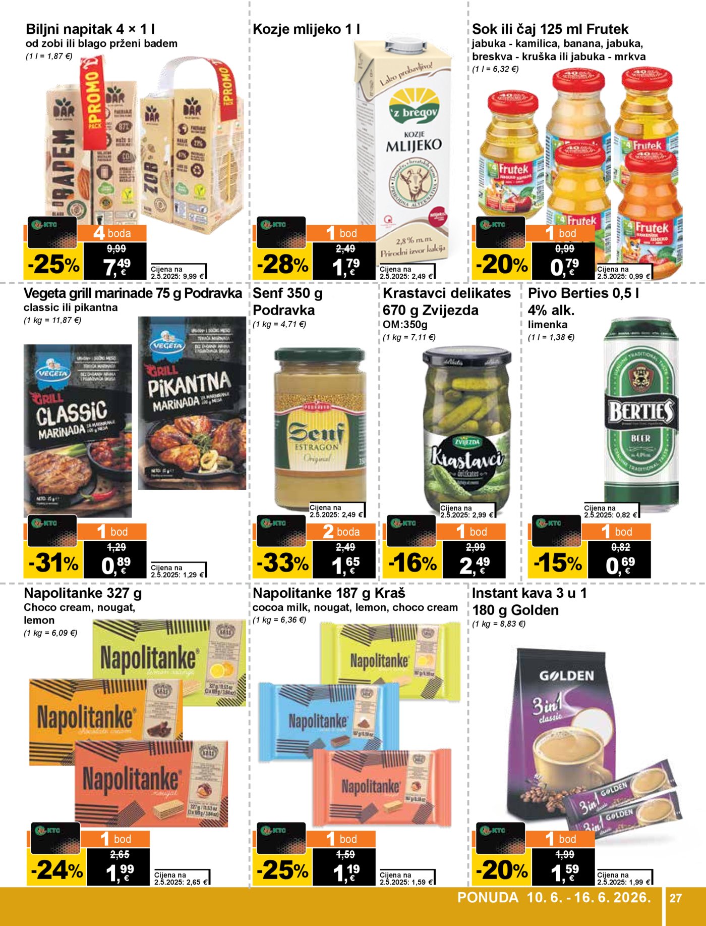 KTC katalog Široke potrošnje 10.06. - 16.06.2026.
