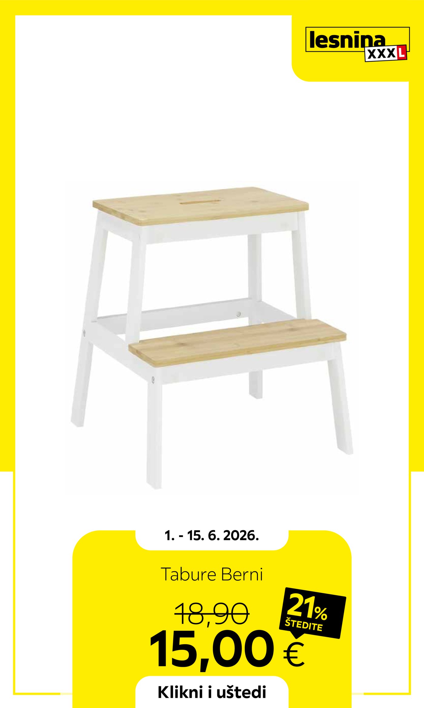 Lesnina katalog Akcija 01.06.-15.06.2026.