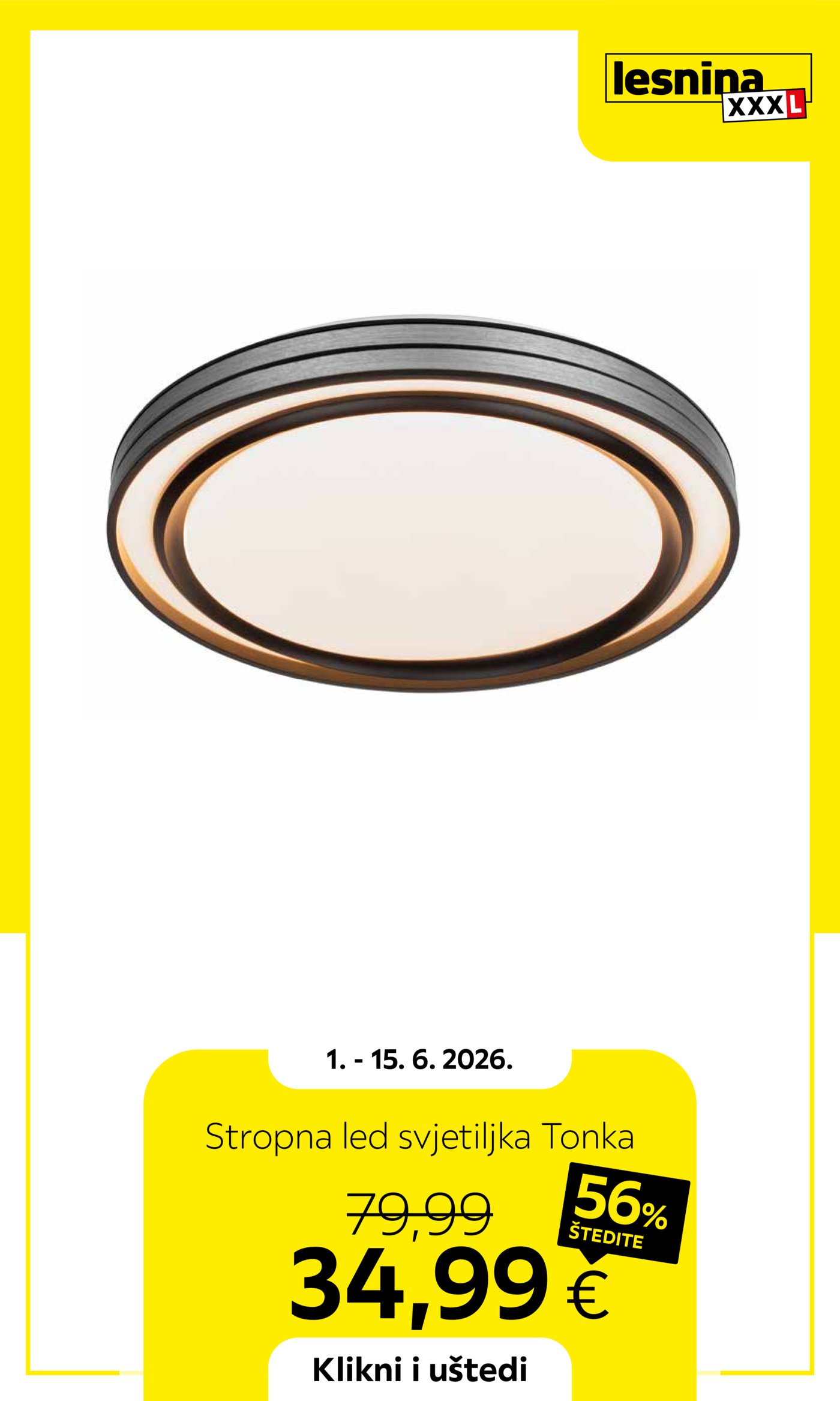 Lesnina katalog Akcija 01.06.-15.06.2026.