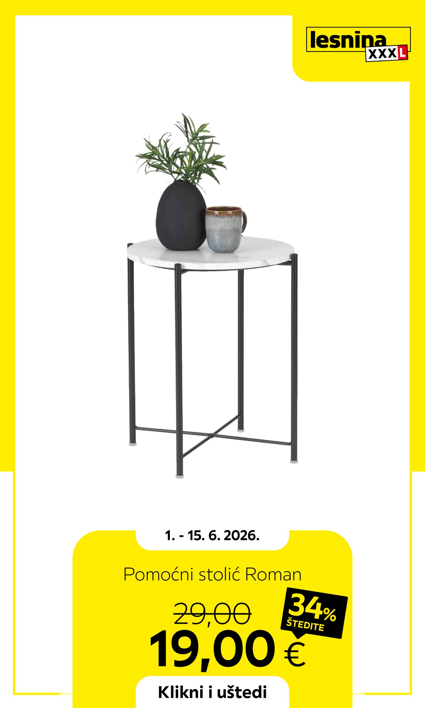 Lesnina katalog Akcija 01.06.-15.06.2026.