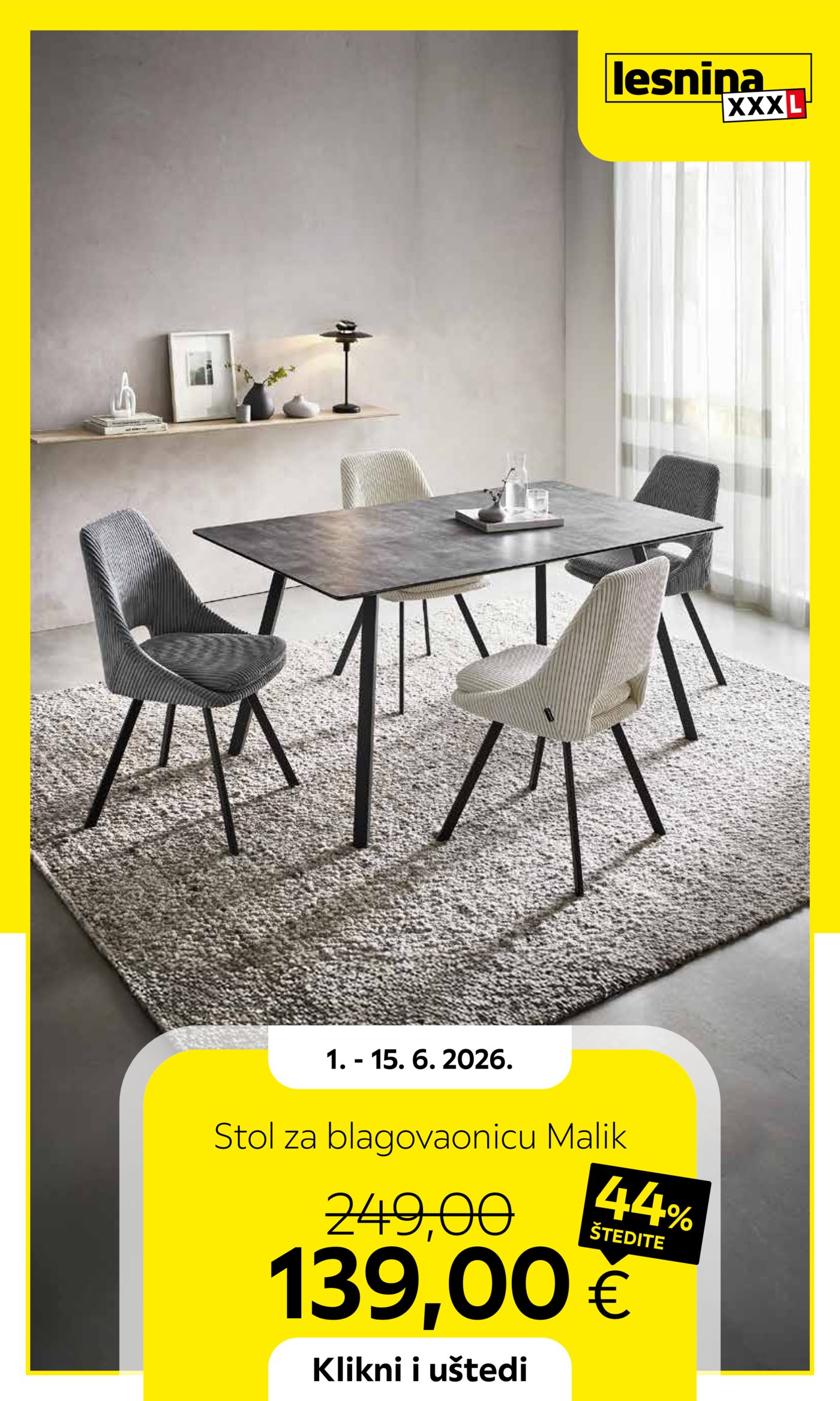 Lesnina katalog Akcija 01.06.-15.06.2026.