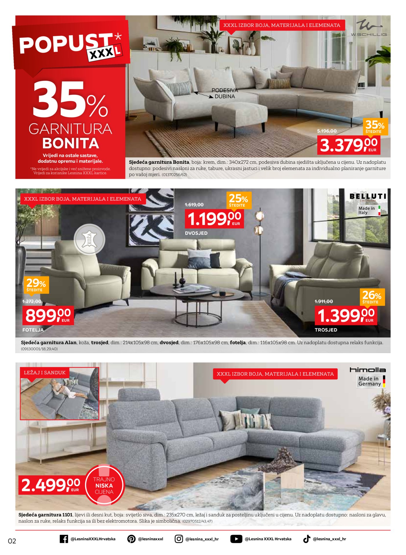 Lesnina katalog Udobno i funkcionalno 09.06. - 30.06.2026.