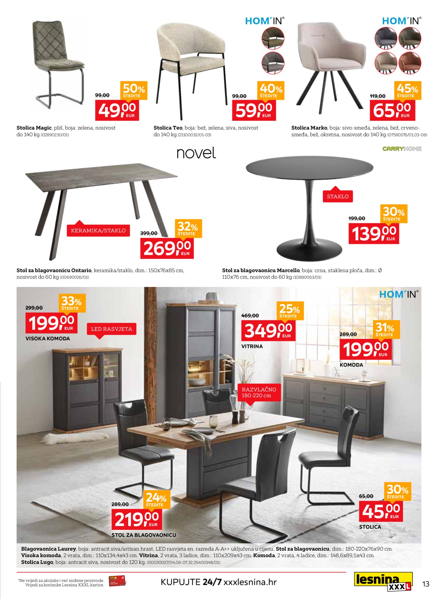 Lesnina katalog Udobno i funkcionalno 09.06. - 30.06.2026.