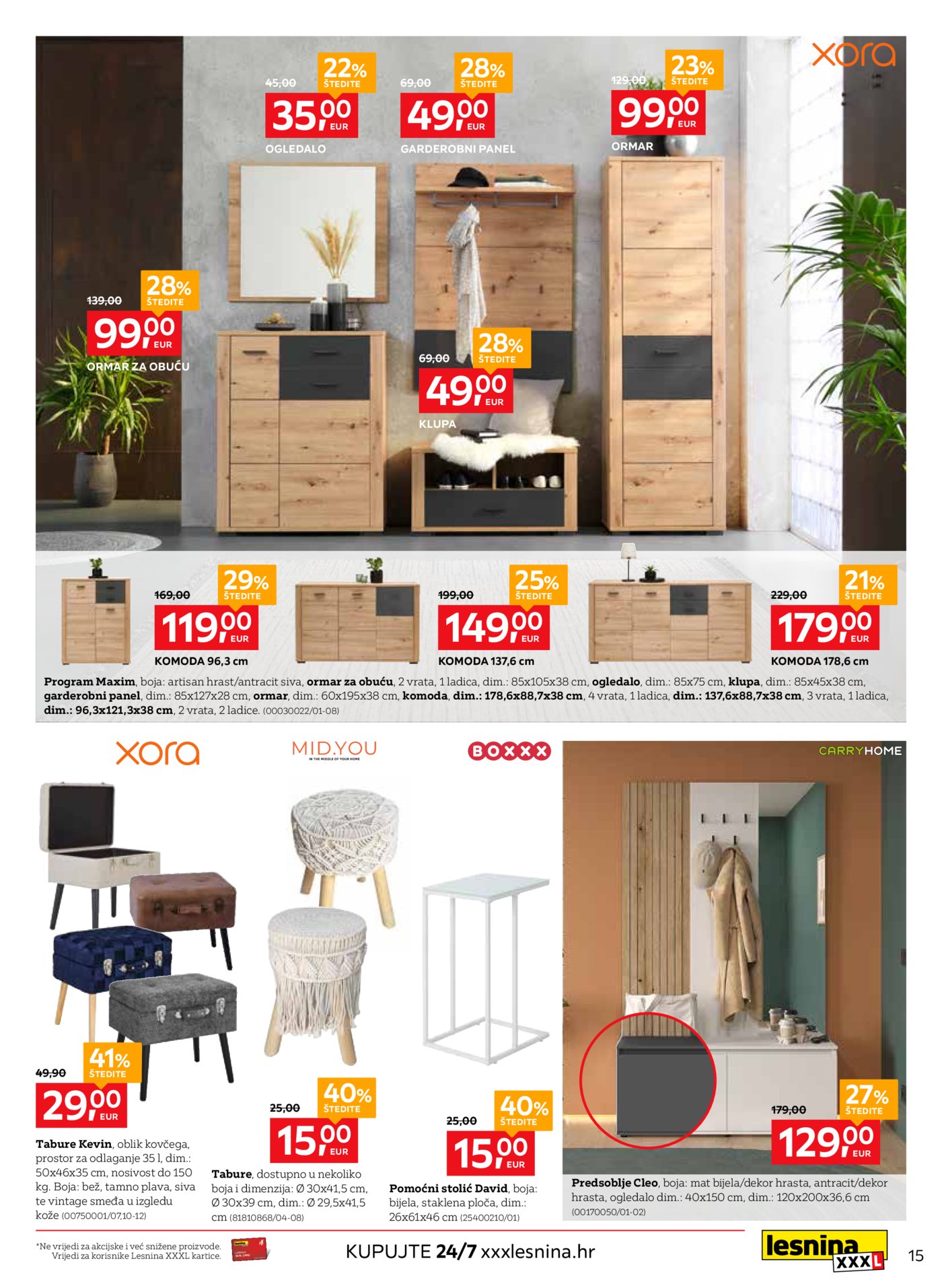 Lesnina katalog Udobno i funkcionalno 09.06. - 30.06.2026.