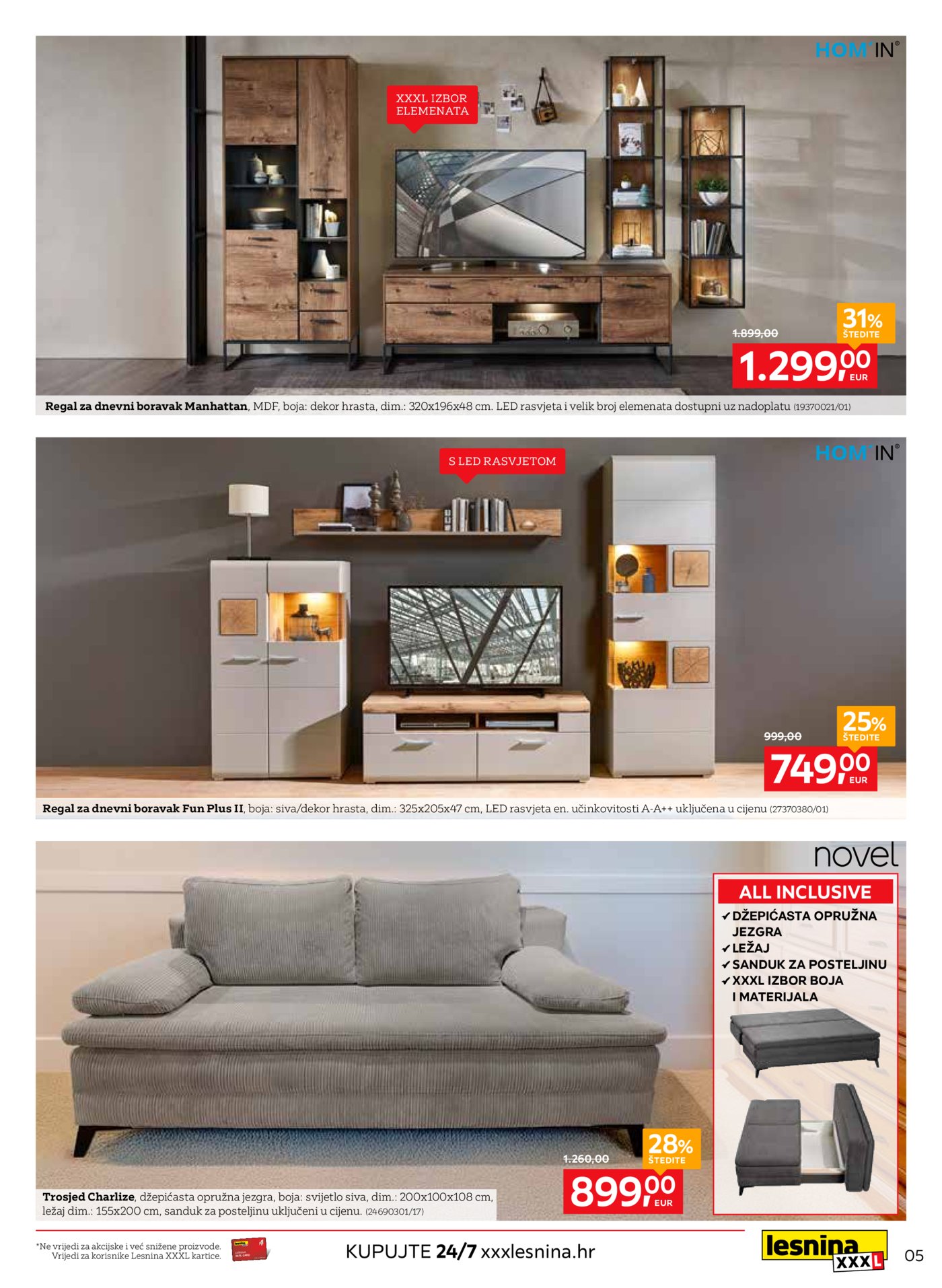 Lesnina katalog Udobno i funkcionalno 09.06. - 30.06.2026.