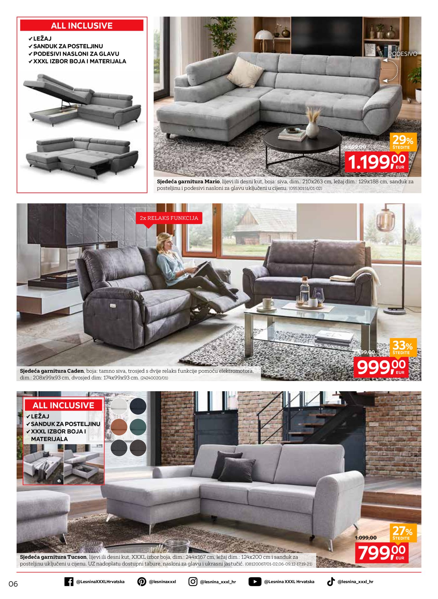 Lesnina katalog Udobno i funkcionalno 09.06. - 30.06.2026.