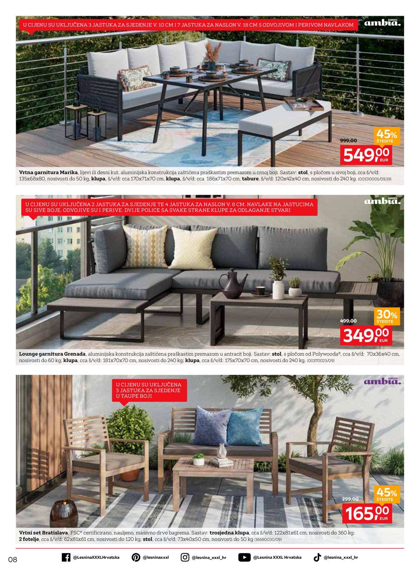Lesnina katalog Udobno i funkcionalno 09.06. - 30.06.2026.
