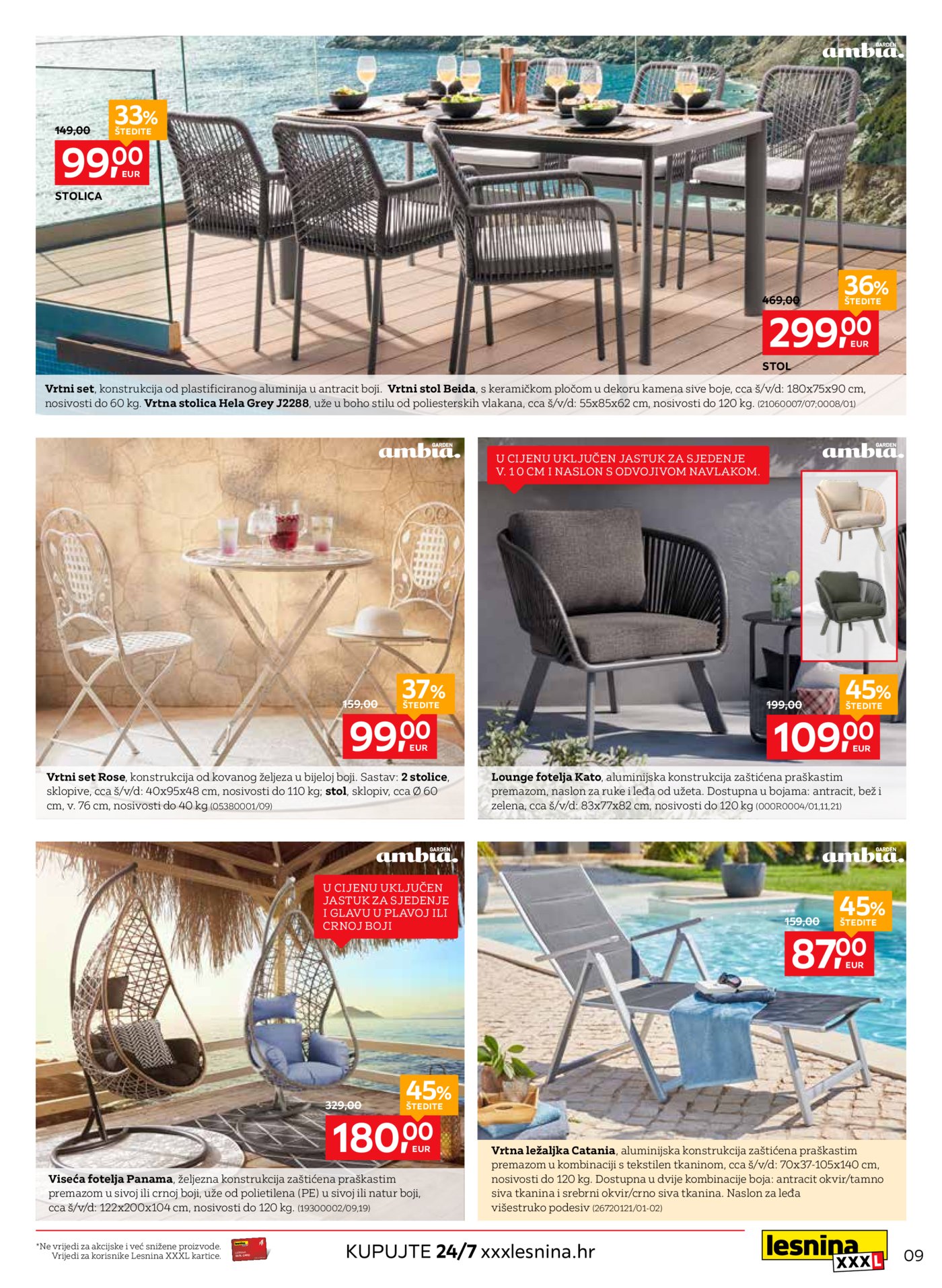 Lesnina katalog Udobno i funkcionalno 09.06. - 30.06.2026.