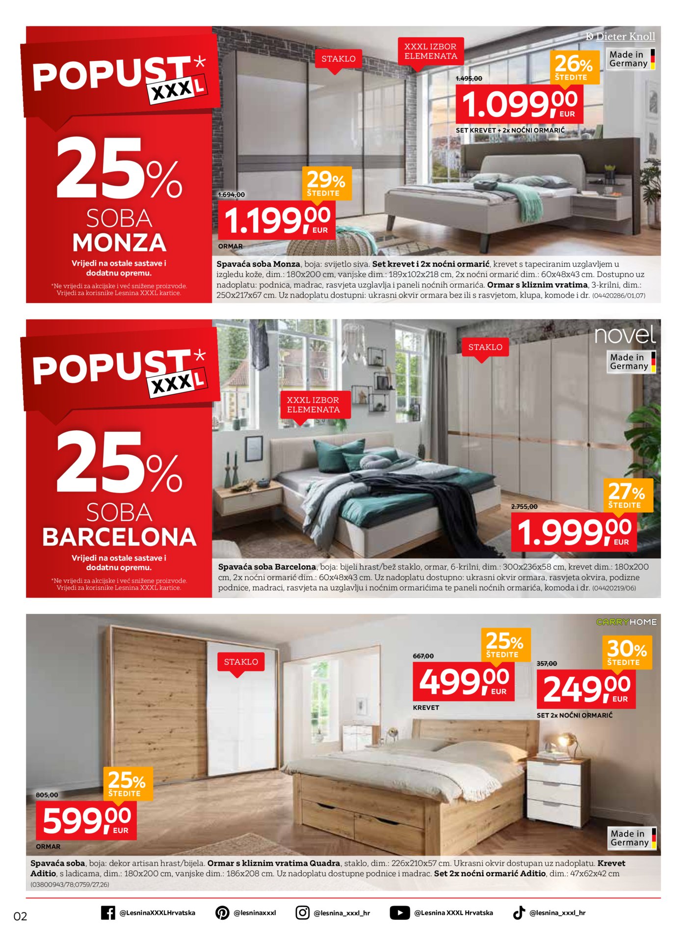Lesnina Odmor počinje 01.06.-30.06.2026.