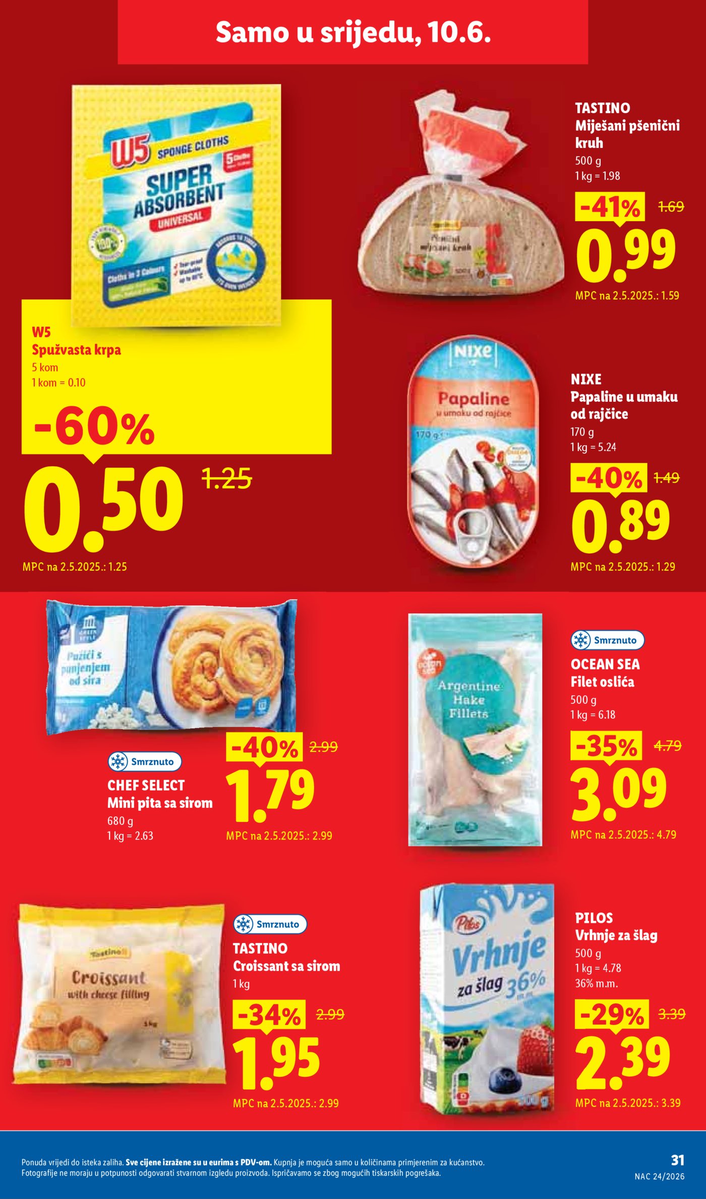 Lidl katalog Super ponuda od ponedjeljka 08.06.-14.06.2026.