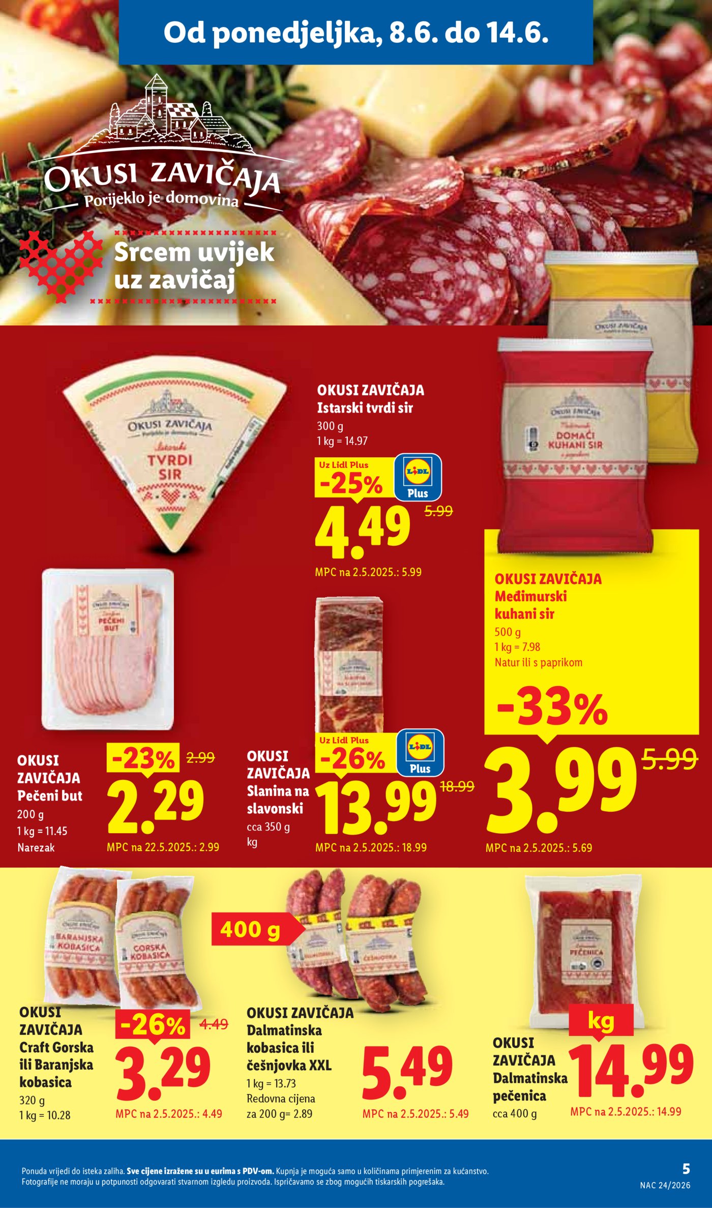 Lidl katalog Super ponuda od ponedjeljka 08.06.-14.06.2026.