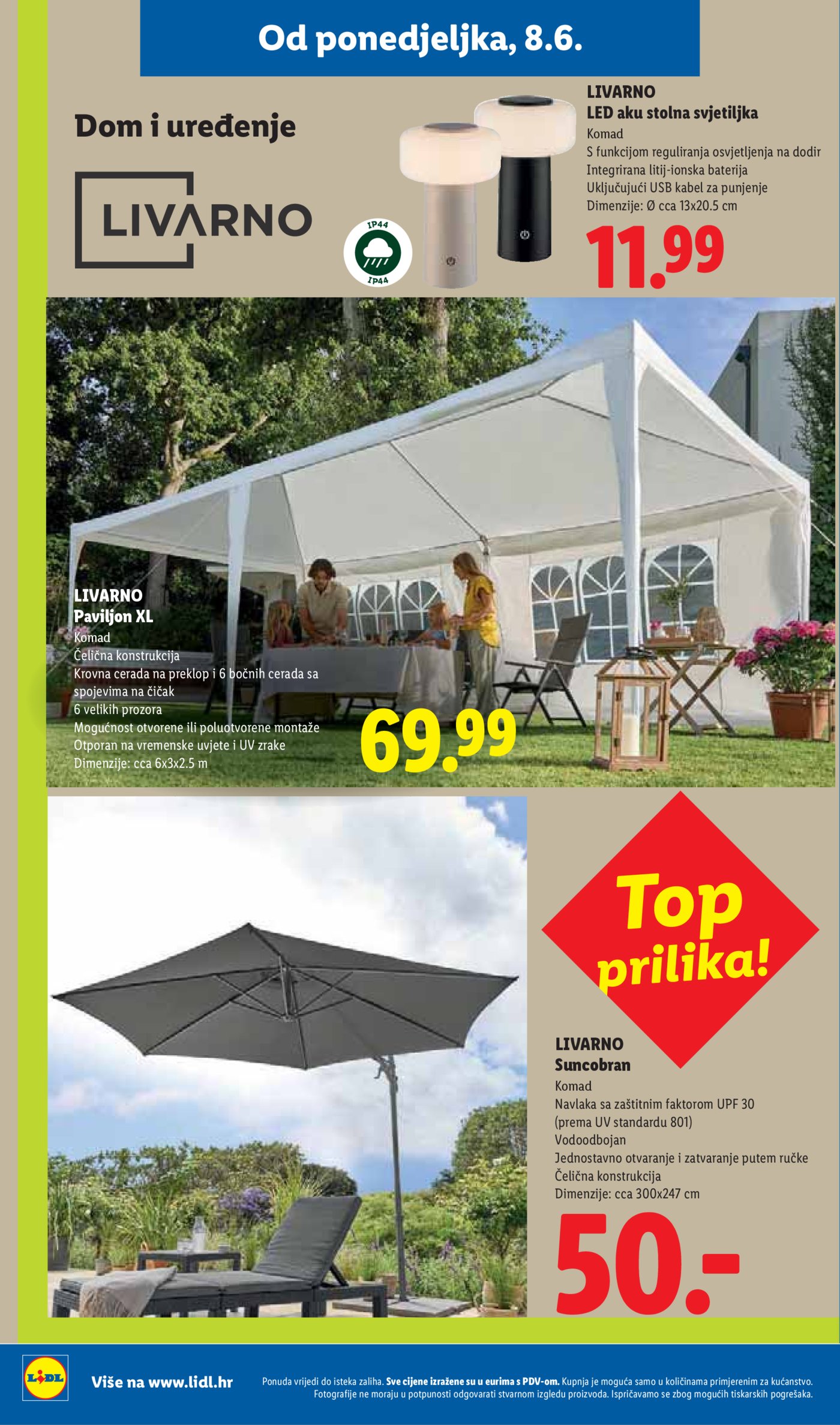 Lidl katalog Super ponuda od ponedjeljka 08.06.-14.06.2026.
