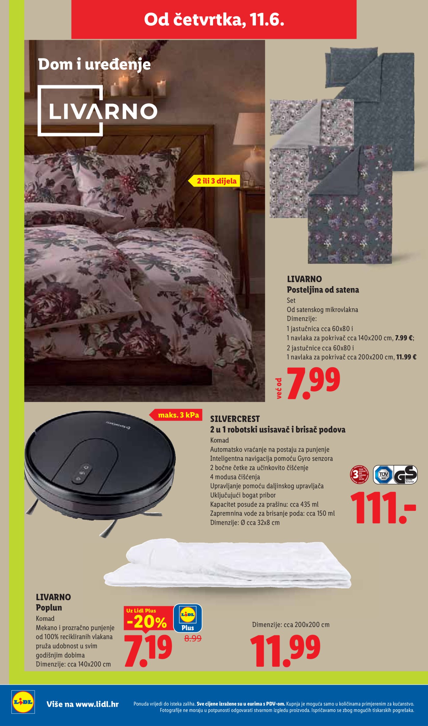 Lidl katalog Super ponuda od ponedjeljka 08.06.-14.06.2026.