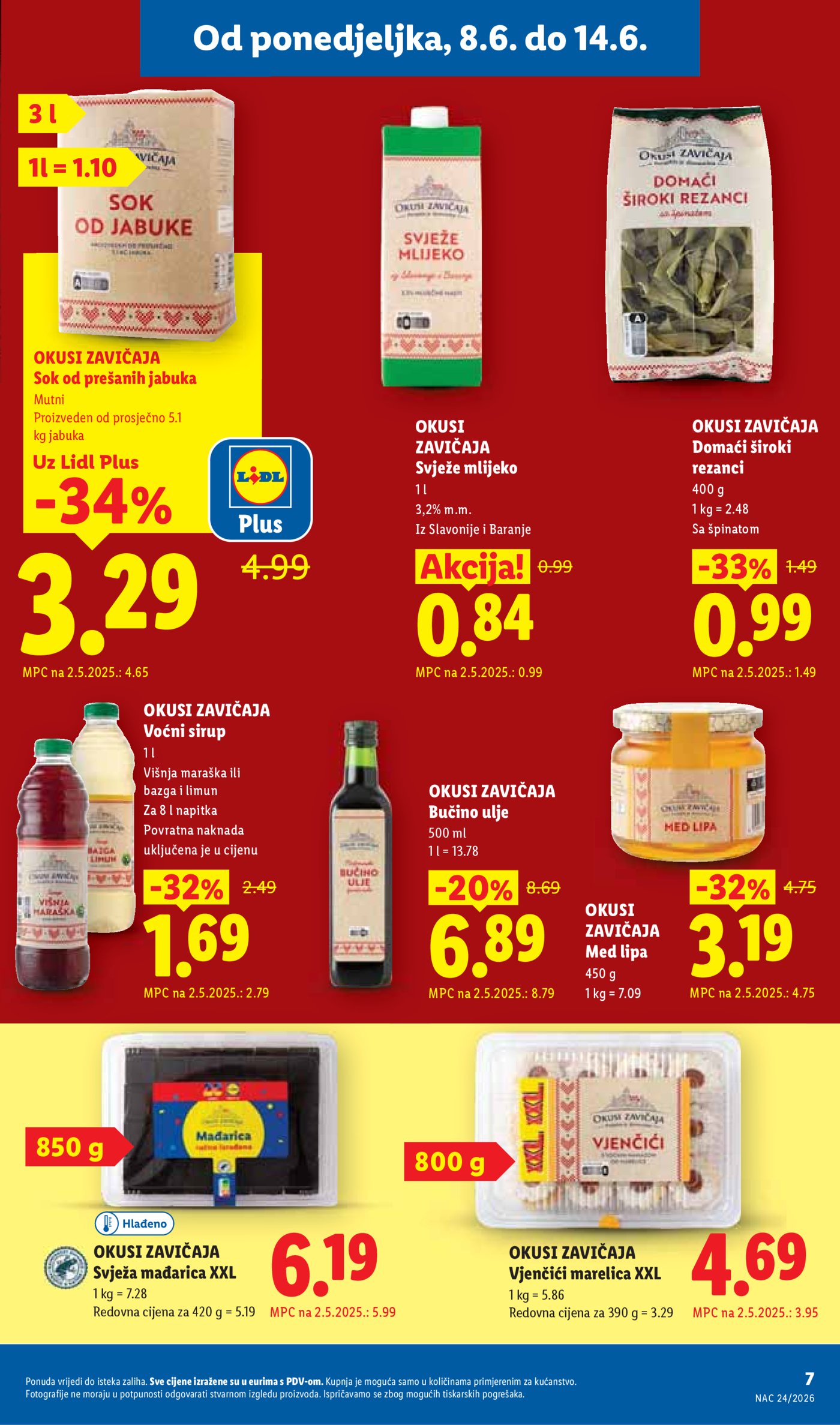 Lidl katalog Super ponuda od ponedjeljka 08.06.-14.06.2026.