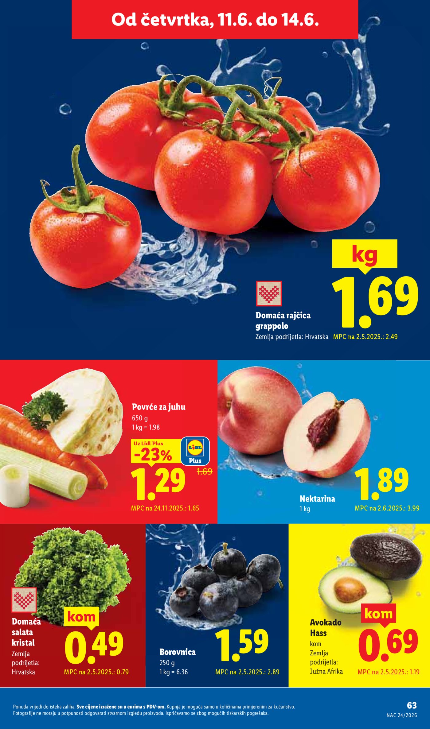 Lidl katalog Super ponuda od ponedjeljka 08.06.-14.06.2026.