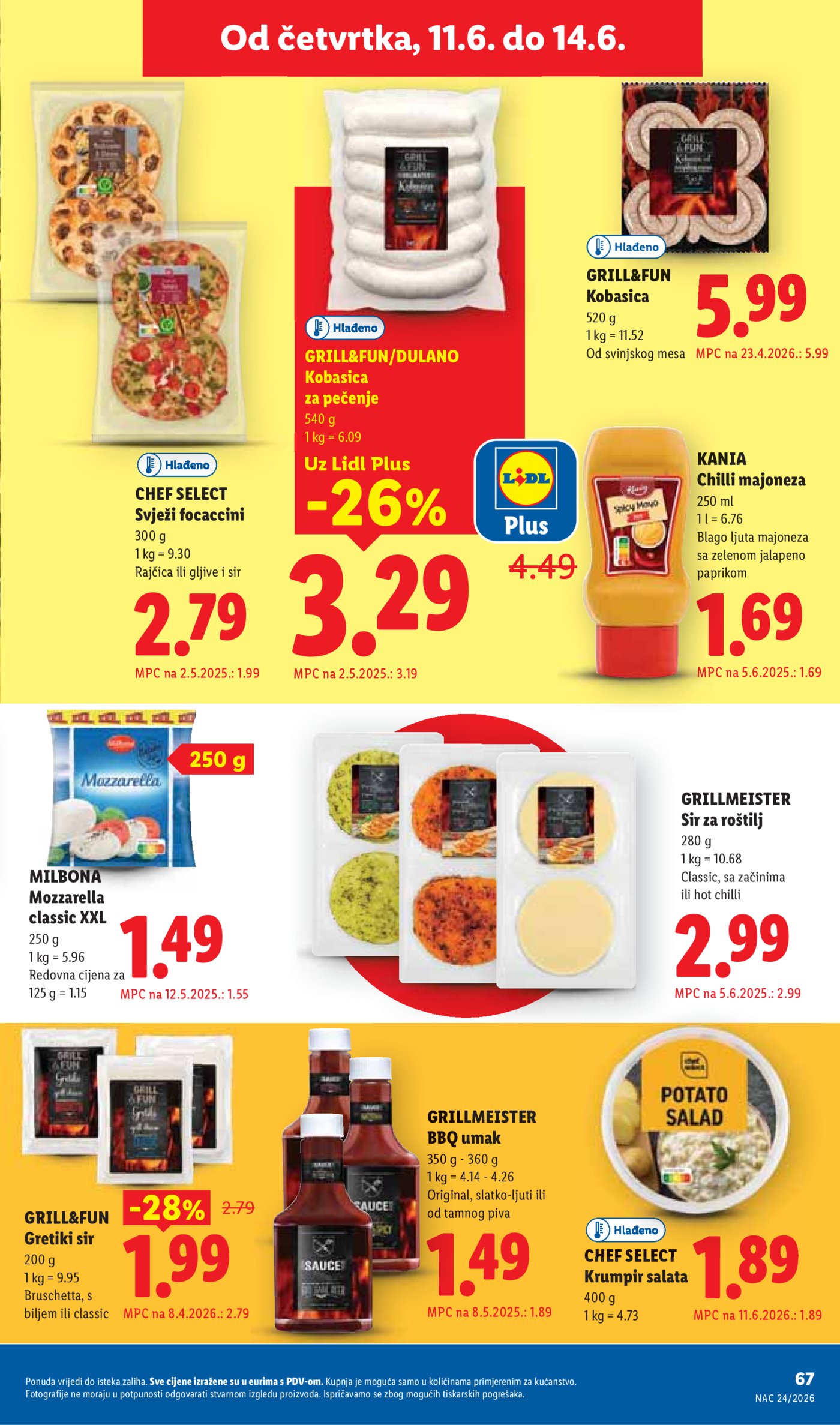 Lidl katalog Super ponuda od ponedjeljka 08.06.-14.06.2026.