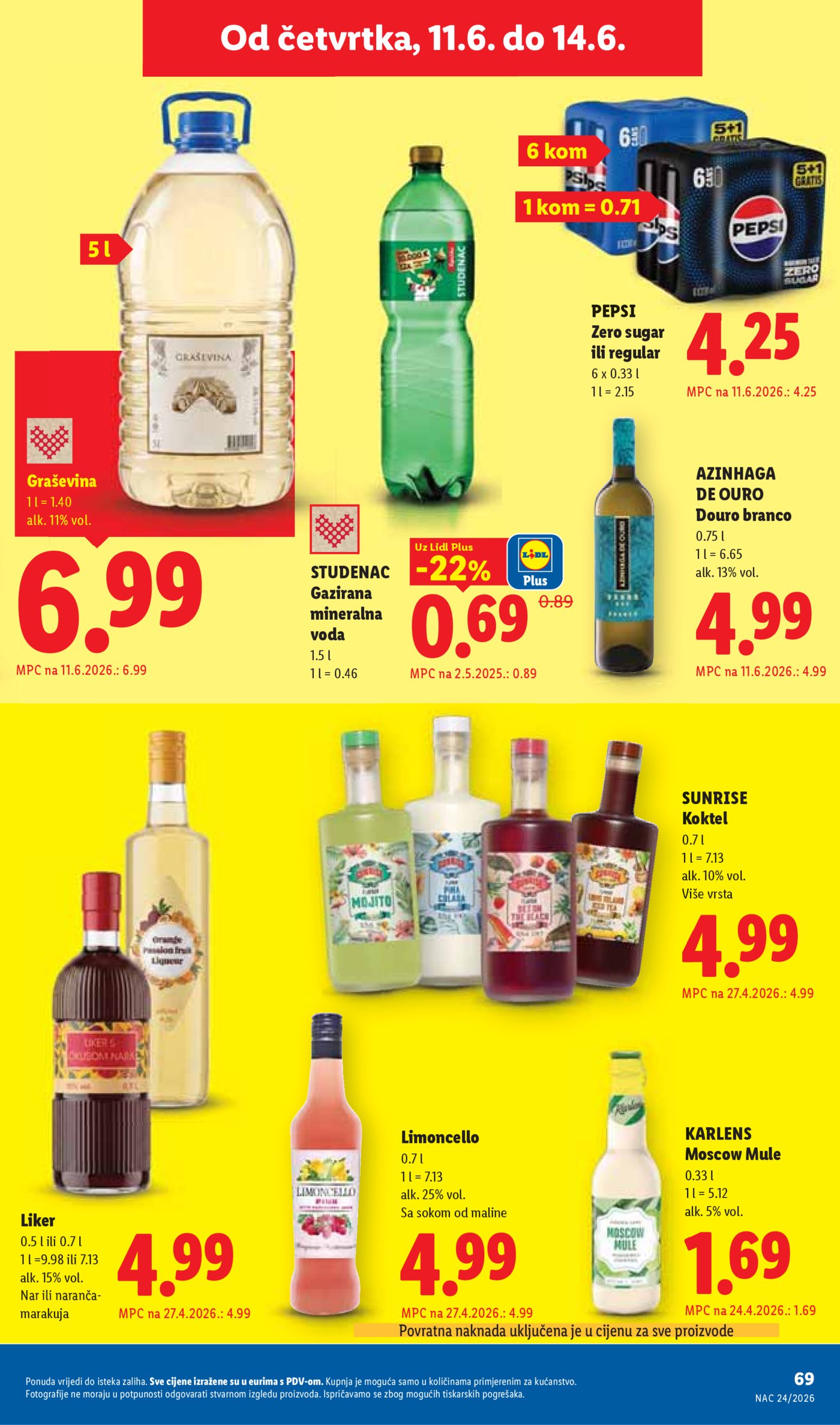 Lidl katalog Super ponuda od ponedjeljka 08.06.-14.06.2026.