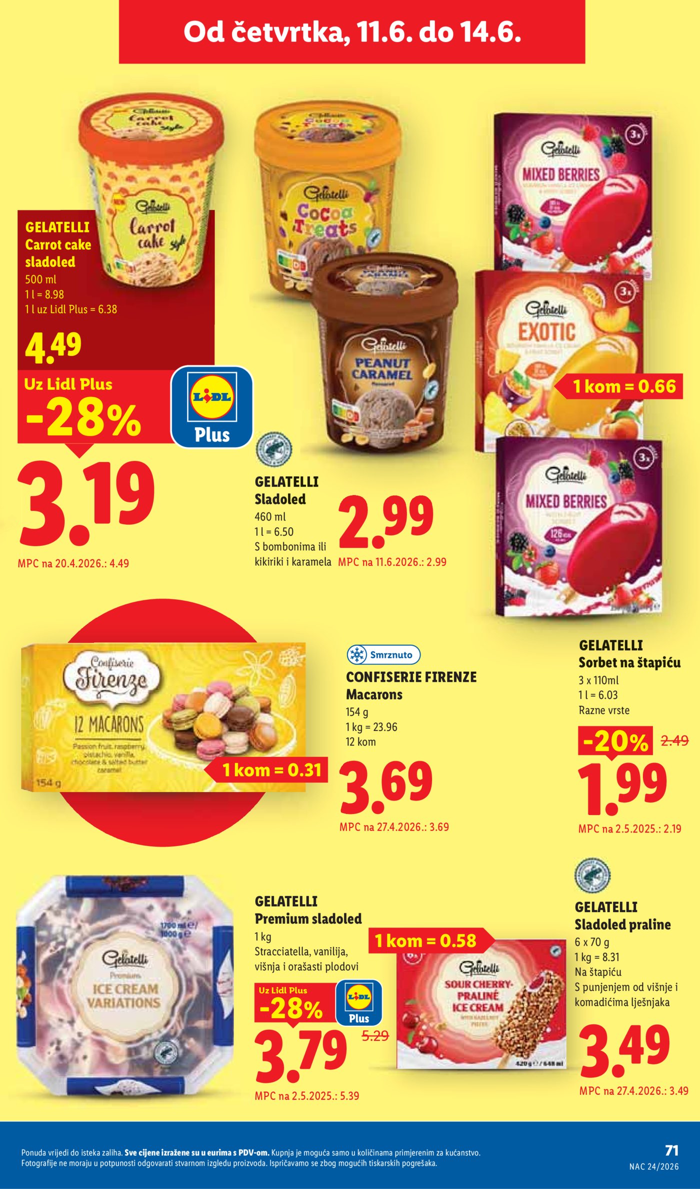 Lidl katalog Super ponuda od ponedjeljka 08.06.-14.06.2026.