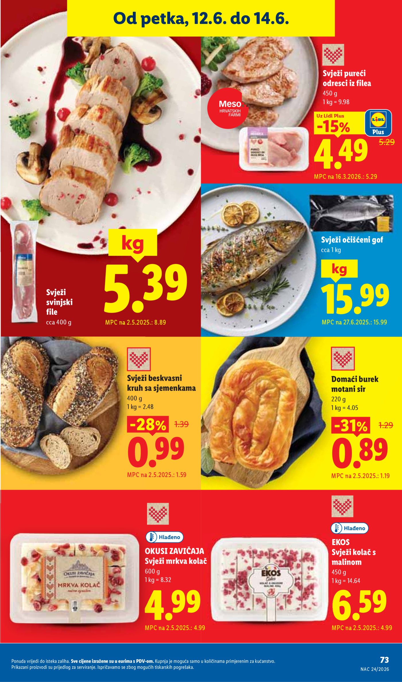 Lidl katalog Super ponuda od ponedjeljka 08.06.-14.06.2026.