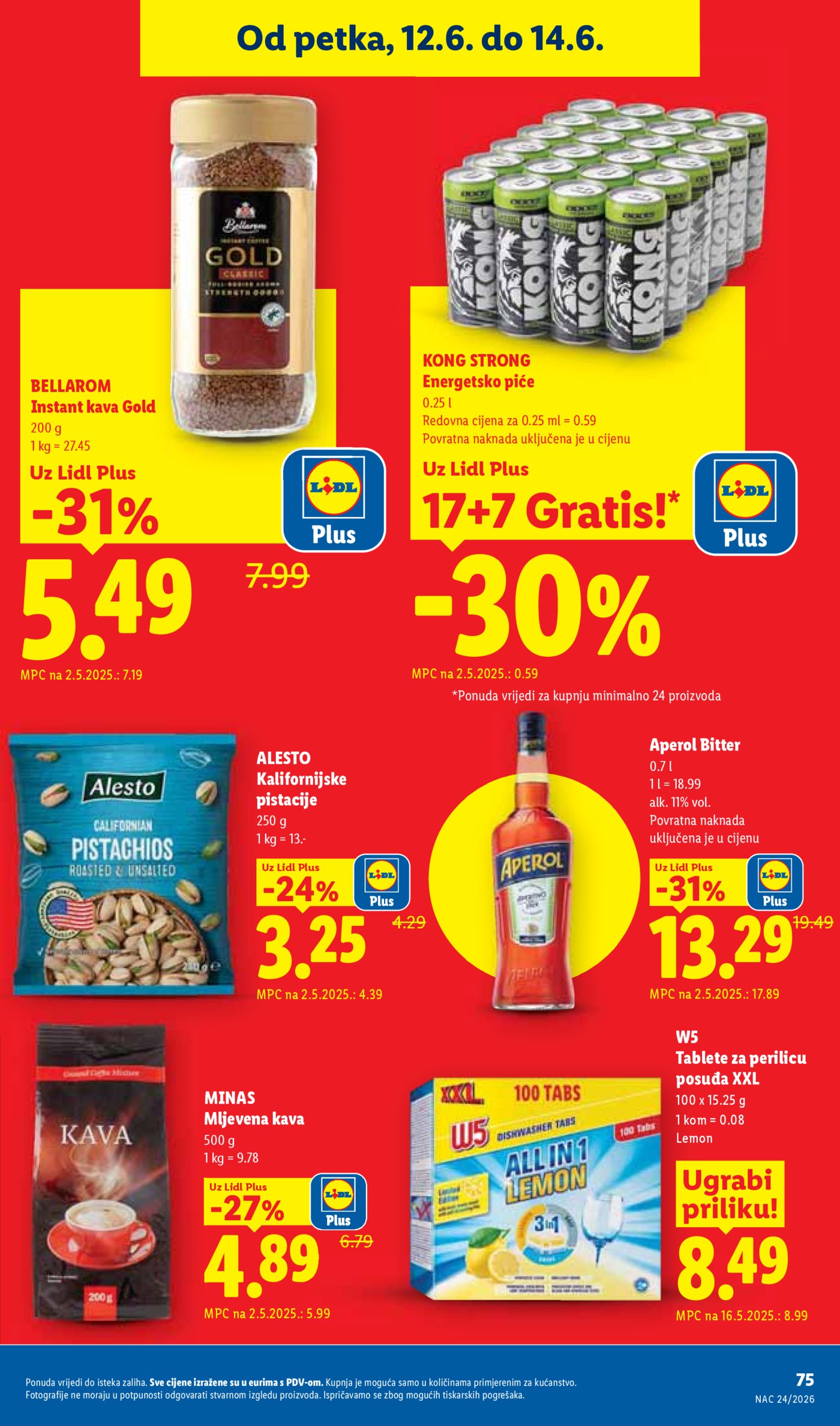 Lidl katalog Super ponuda od ponedjeljka 08.06.-14.06.2026.