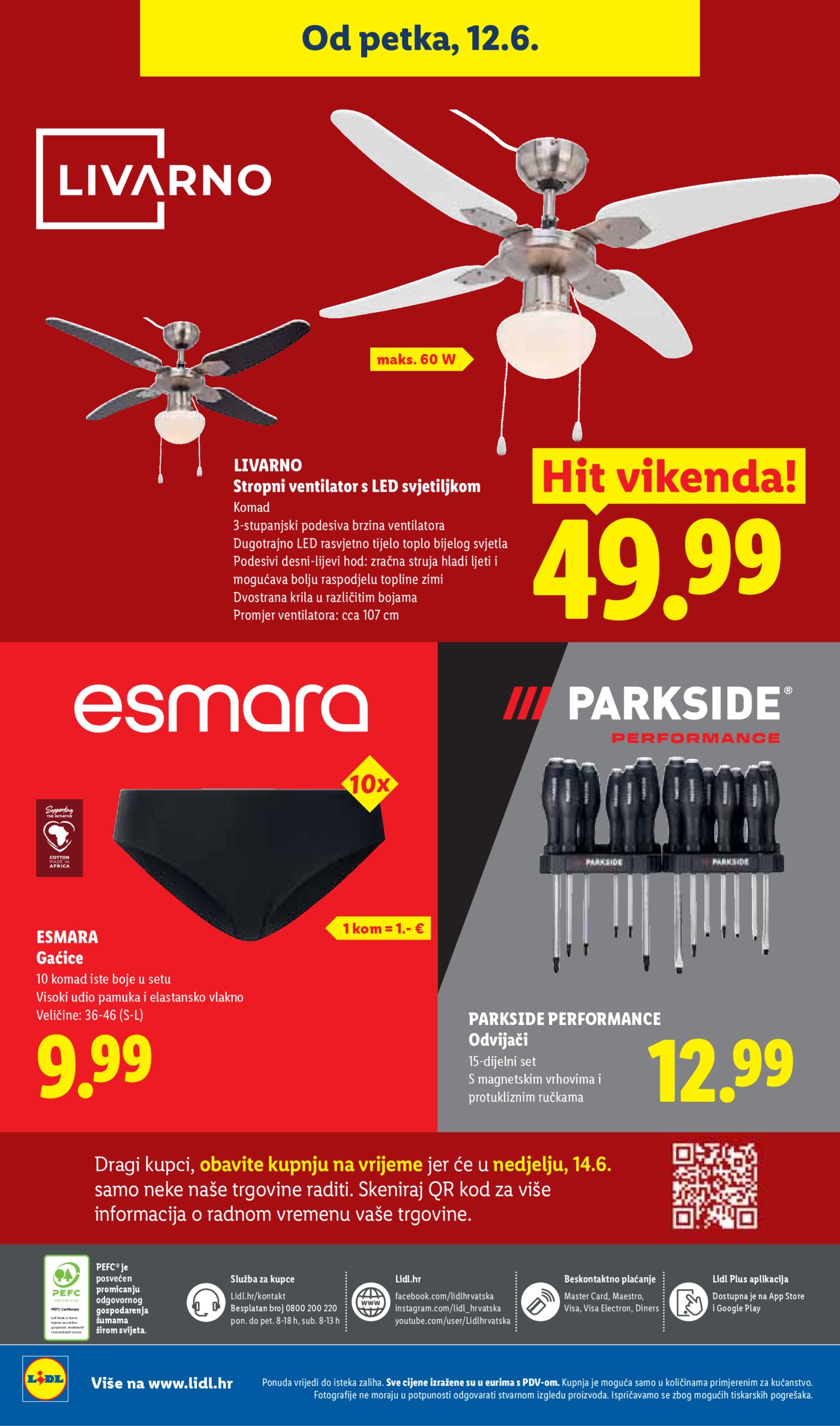 Lidl katalog Super ponuda od ponedjeljka 08.06.-14.06.2026.