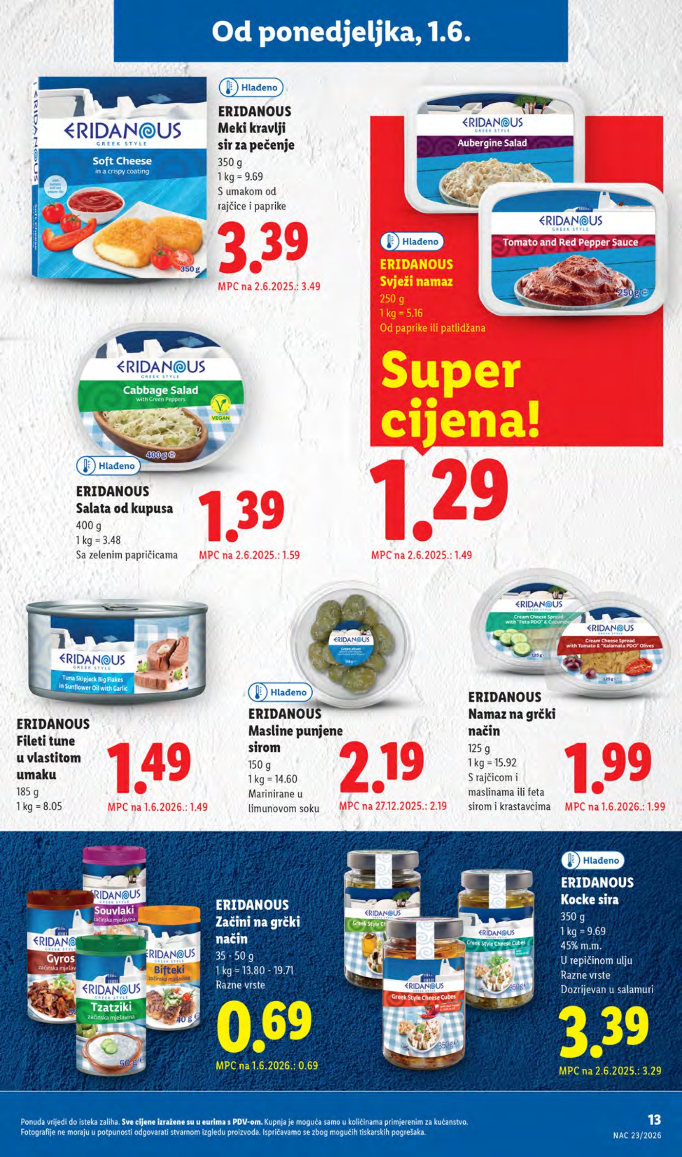 Lidl katalog Super ponuda od ponedjeljka 01.06. - 07.06.2026.