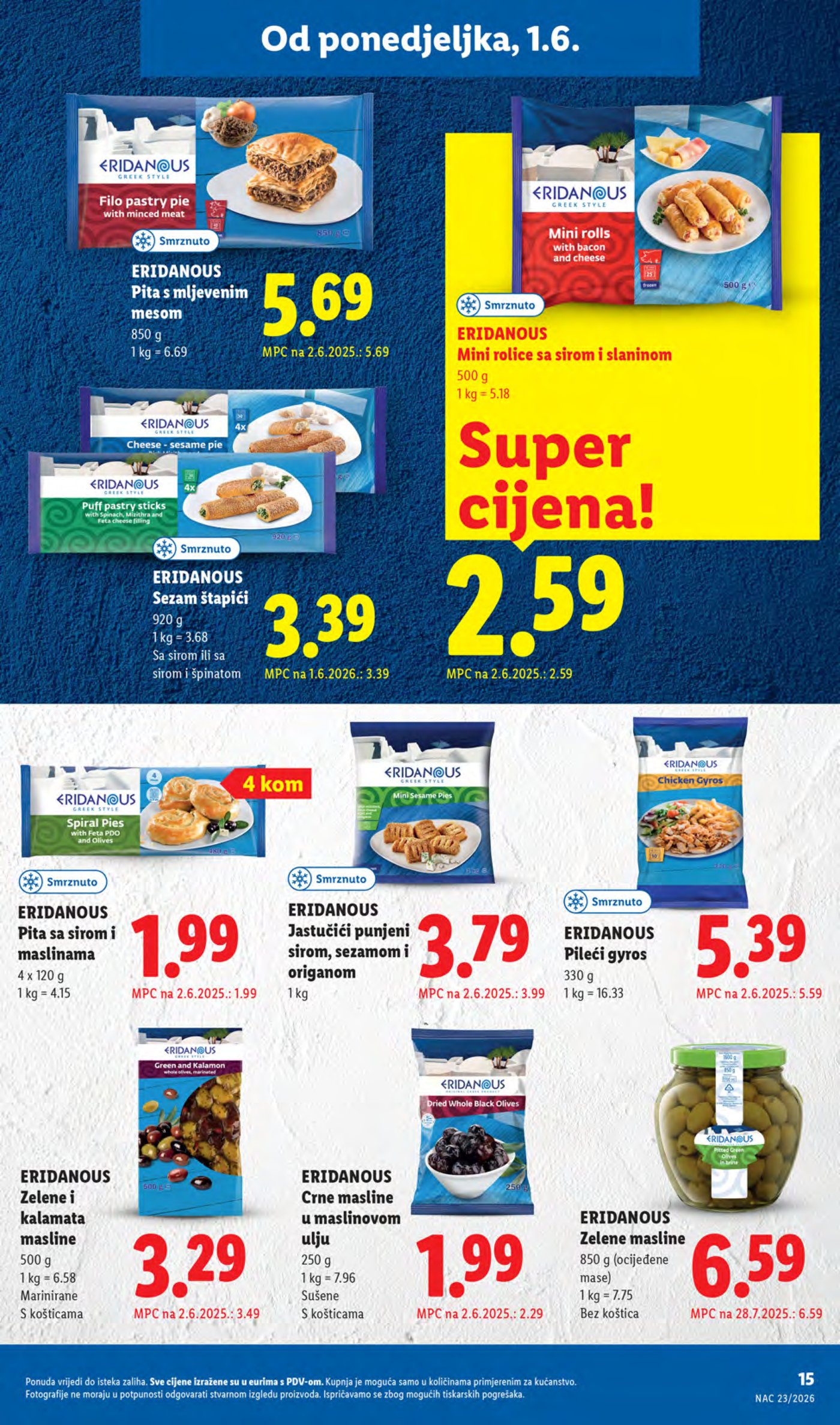 Lidl katalog Super ponuda od ponedjeljka 01.06. - 07.06.2026.