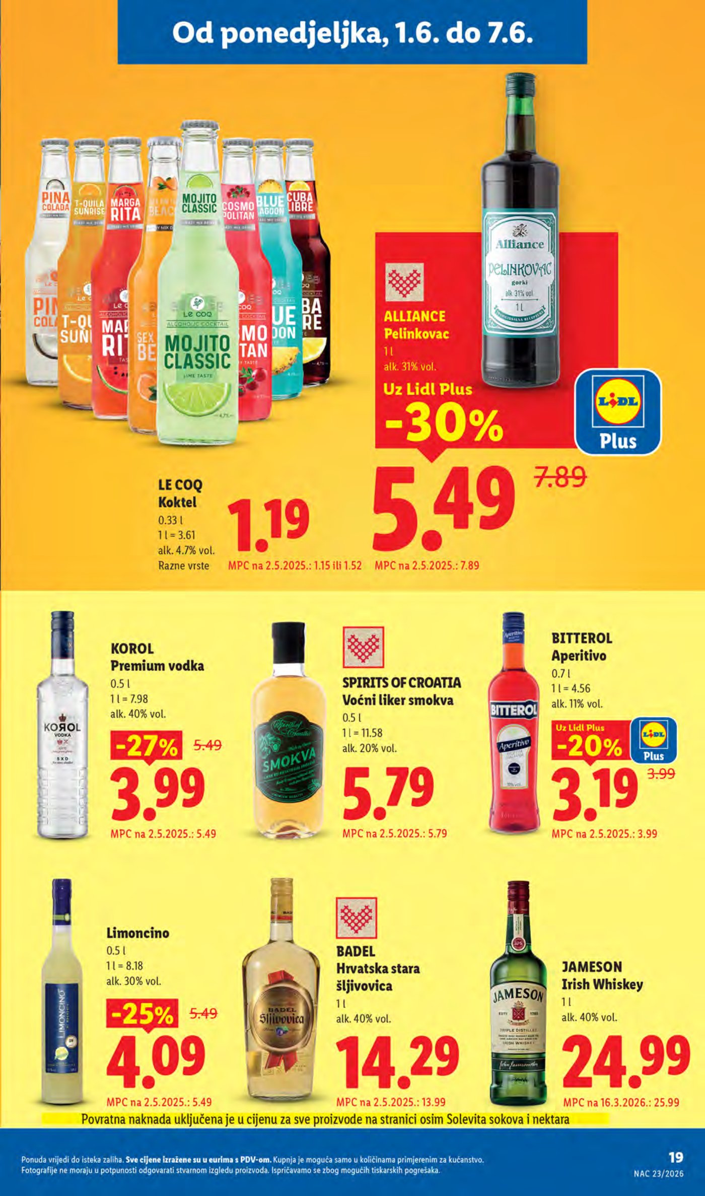 Lidl katalog Super ponuda od ponedjeljka 01.06. - 07.06.2026.