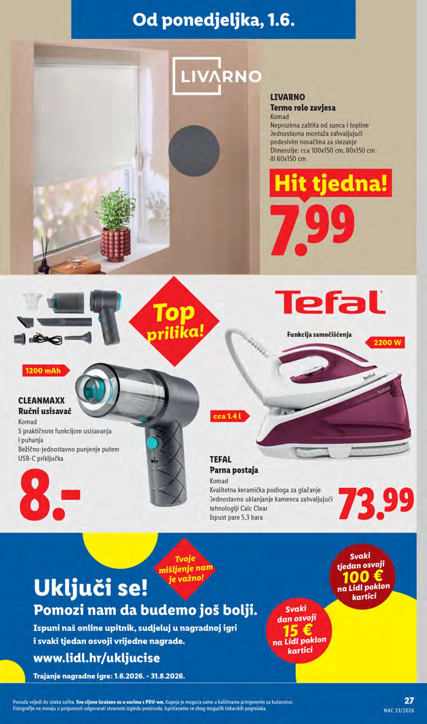 Lidl katalog Super ponuda od ponedjeljka 01.06. - 07.06.2026.