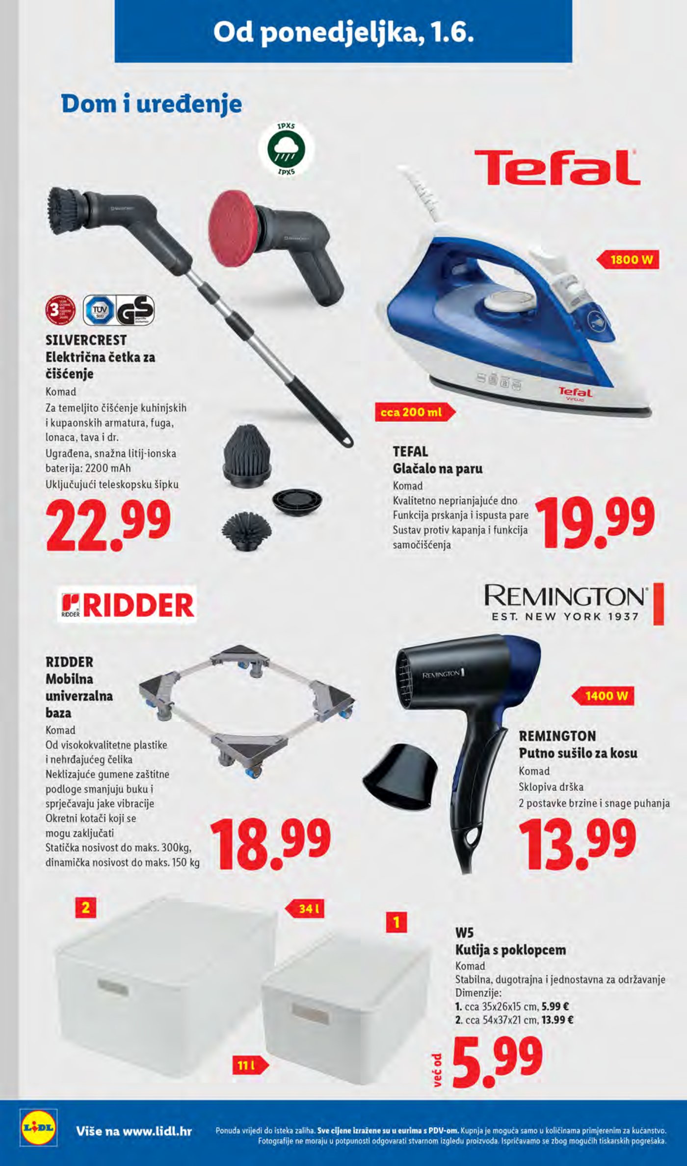 Lidl katalog Super ponuda od ponedjeljka 01.06. - 07.06.2026.