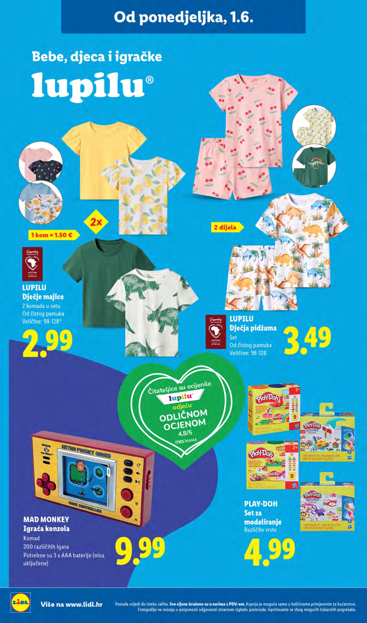 Lidl katalog Super ponuda od ponedjeljka 01.06. - 07.06.2026.